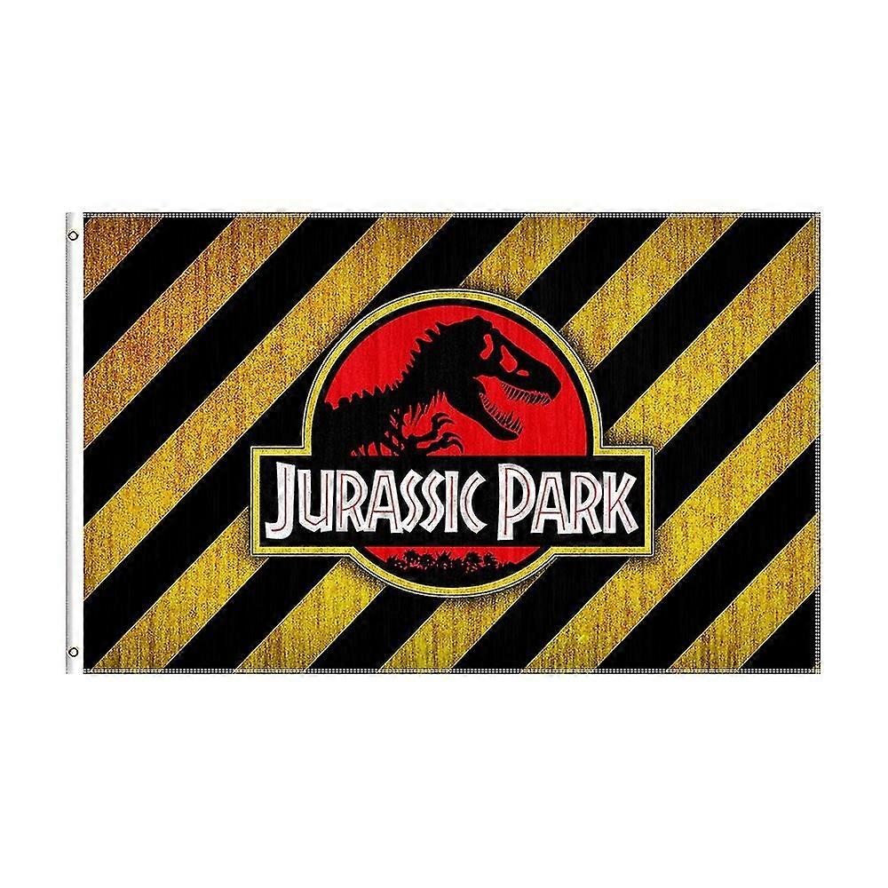 3x5 Ft Jurassic Park Flag Polyester Printed Banner For Decor