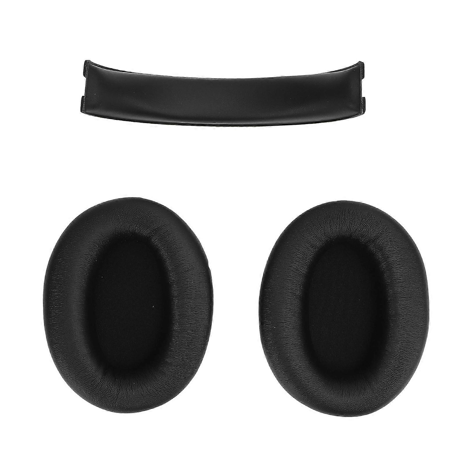 Upgrade Your W800BT Plus with Black Protein Leather Memory Foam Earpads & Headband Kit