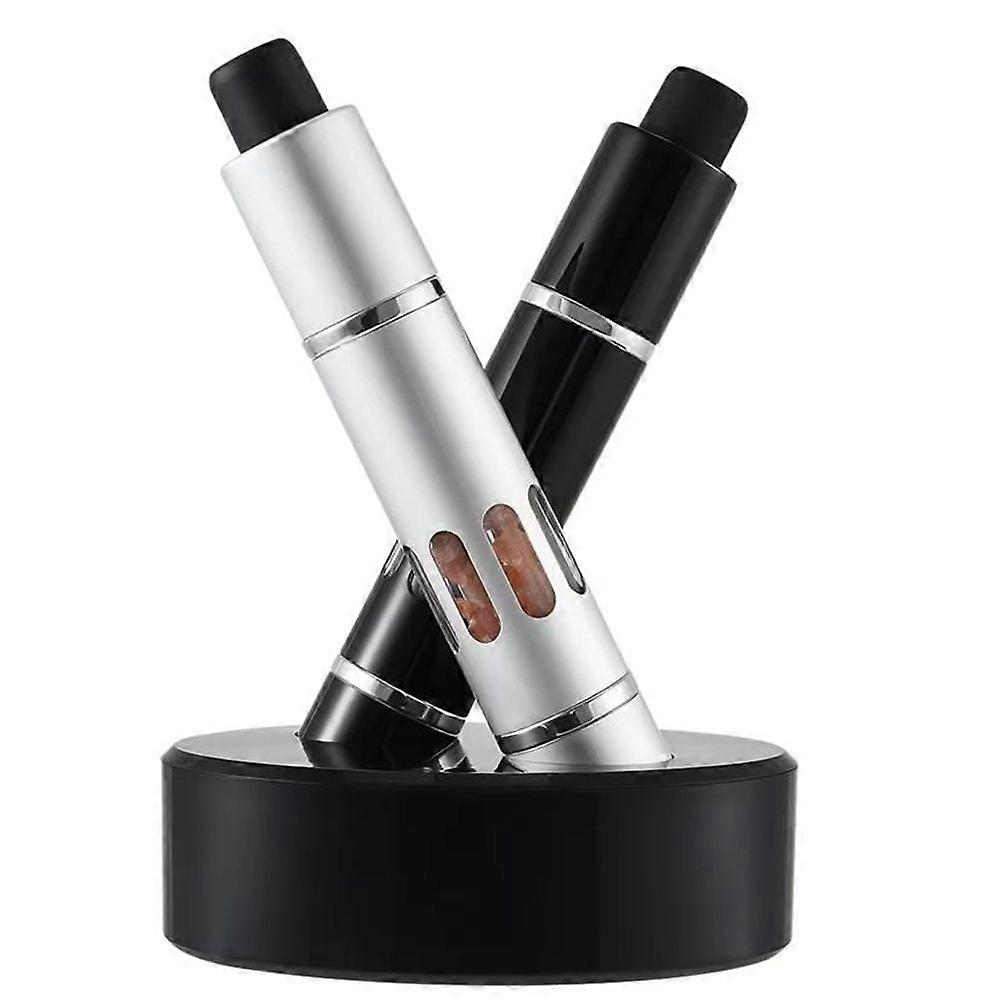Practical Thumb Push Button Pepper Grinder Aluminum Alloy Tool Salt Sea Spices External Grinding Sp