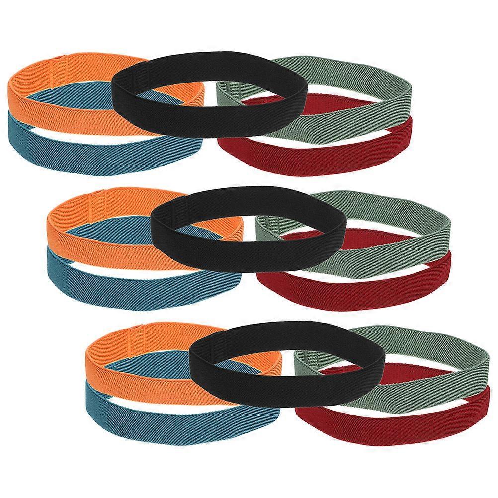 Convenient Food Container Straps Lunch Box Elastic Bands Tightly Tied Black 15Pcs Daily Use