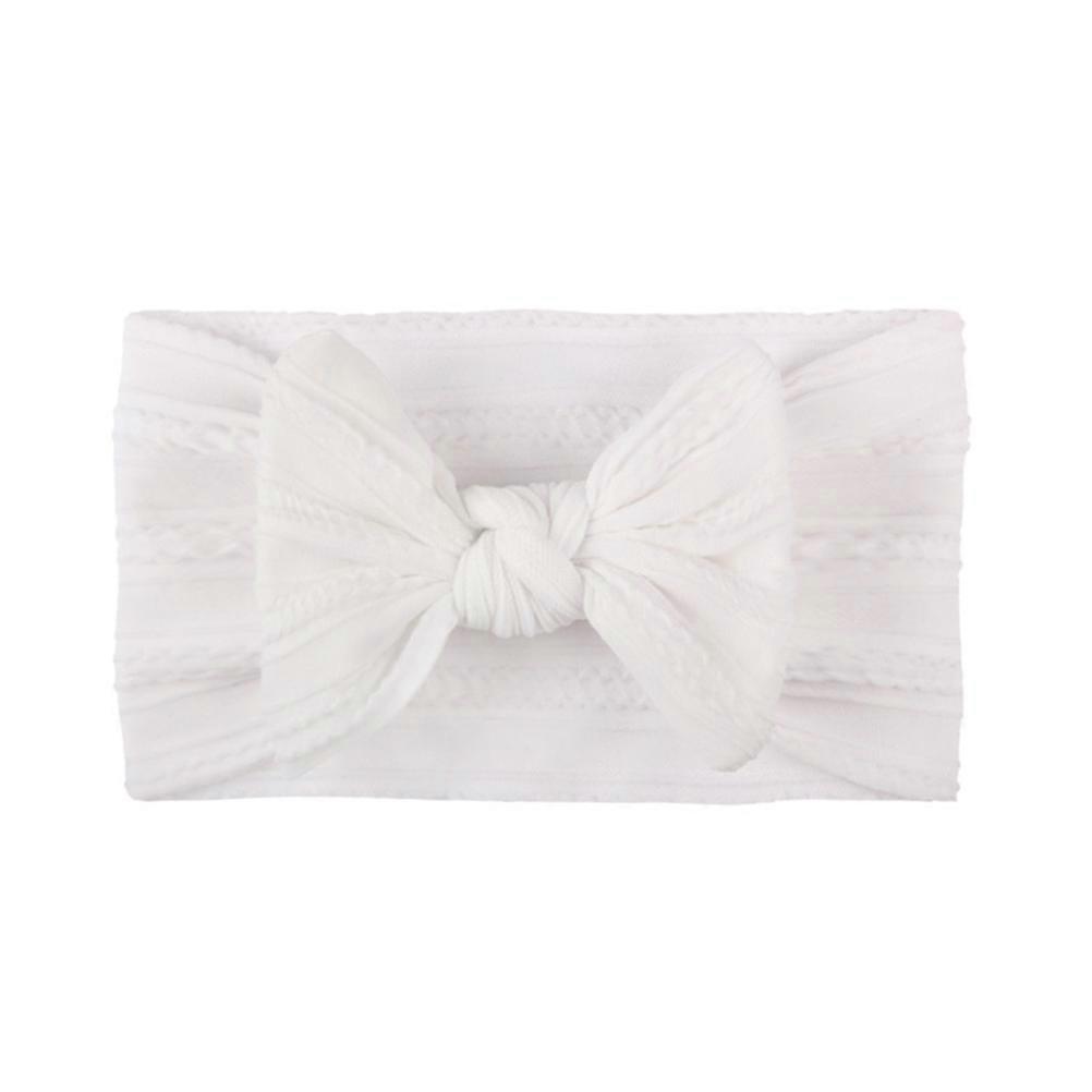 Here's a refined and professional product description based on the details you provided:

 

**5 Pack Nylon Bowknot Headbands – Soft, Breathable Hair