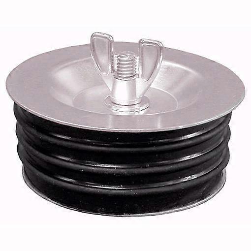 4in Steel Mechanical Test Plug,sturdy Sewer Cleanout Cap With Galvanized Screw And Wing Nut Fit