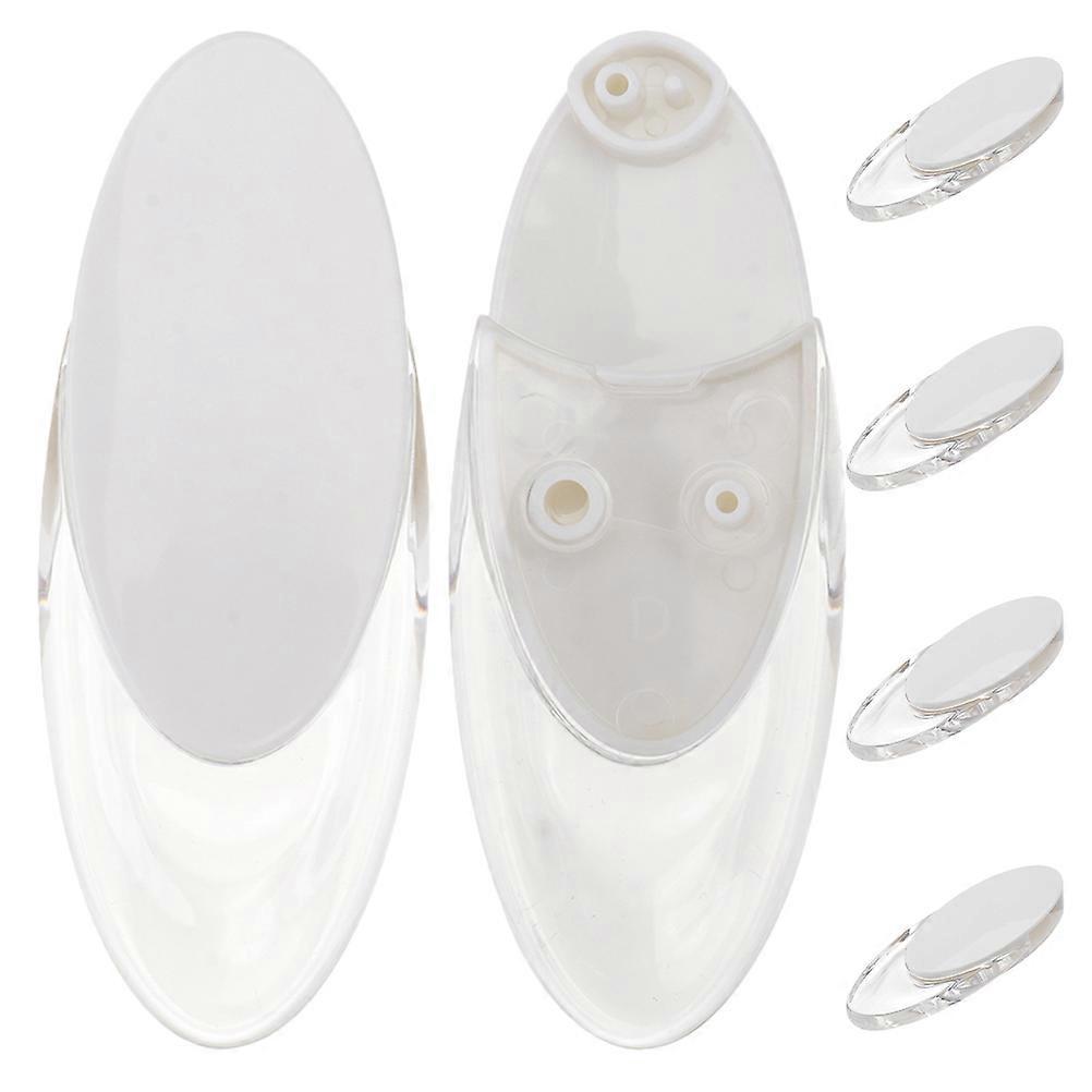 Plastic Roller Blind Handles & Cord Pull Ends 6pcs Set for Vertical Curtains – Replacement Parts with Comfortable Grip and Modern Design for Home Use