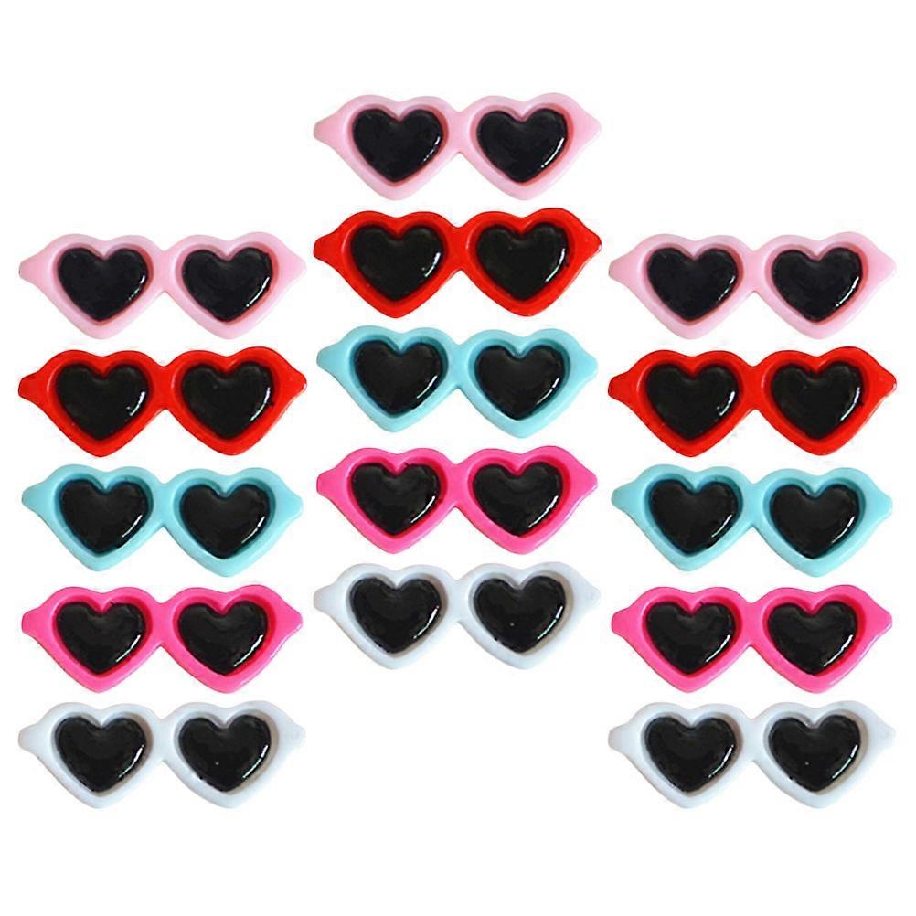 Jewelry Flatback Charm Childlike Fun And Fashionable For Hair Clips And Picture Frames Assorted Color 20Pcs