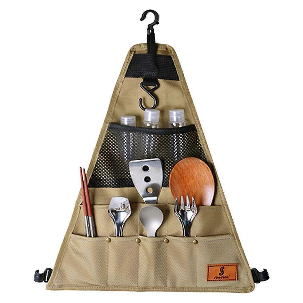 Outdoor Camping Storage Bag Multi Pocket Versatile Organizer For Camping Gear