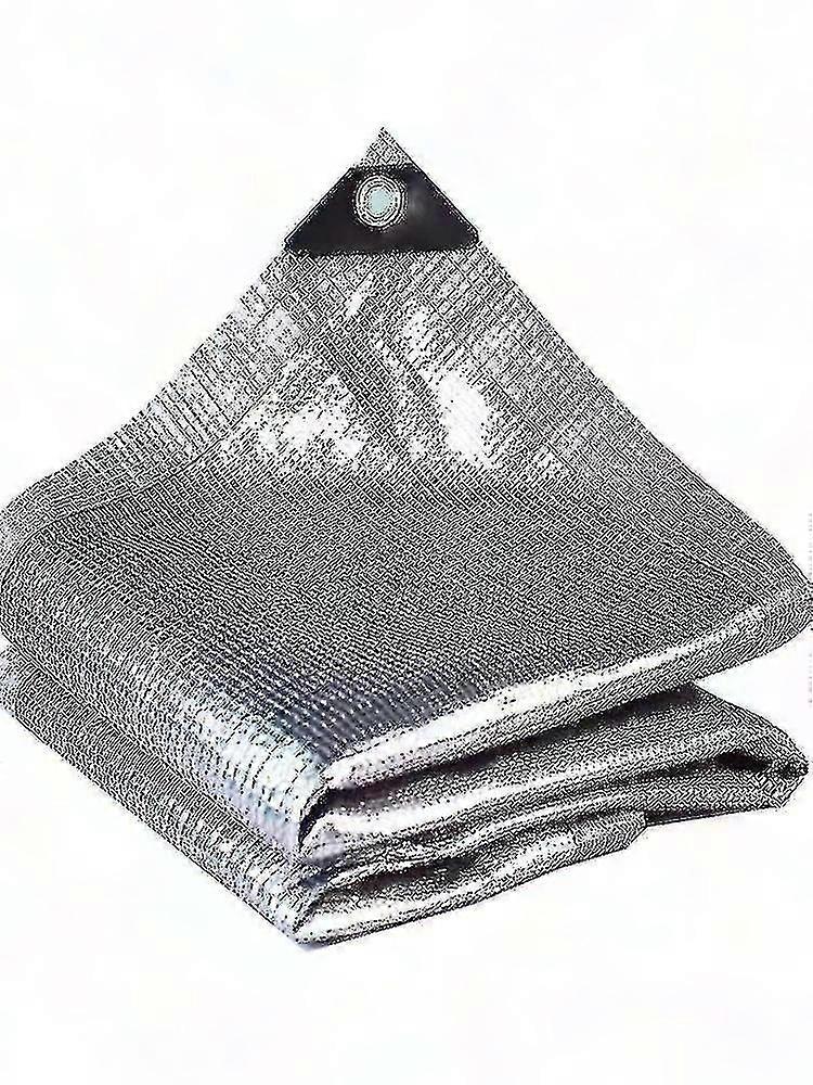 屋外シェードネット、温室用シルバー反射アルミネットクロス、99%UVプロテクションサンシェードカバー