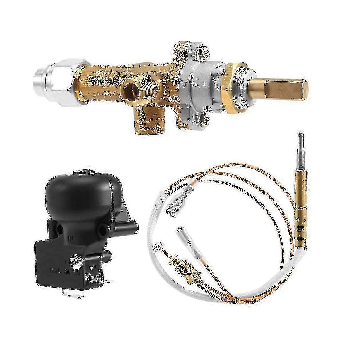 Gas Patio Heater Control Valve Thermocouple Sensor Dump Switch Knob Propane Fire Pit Control Safety hwy
