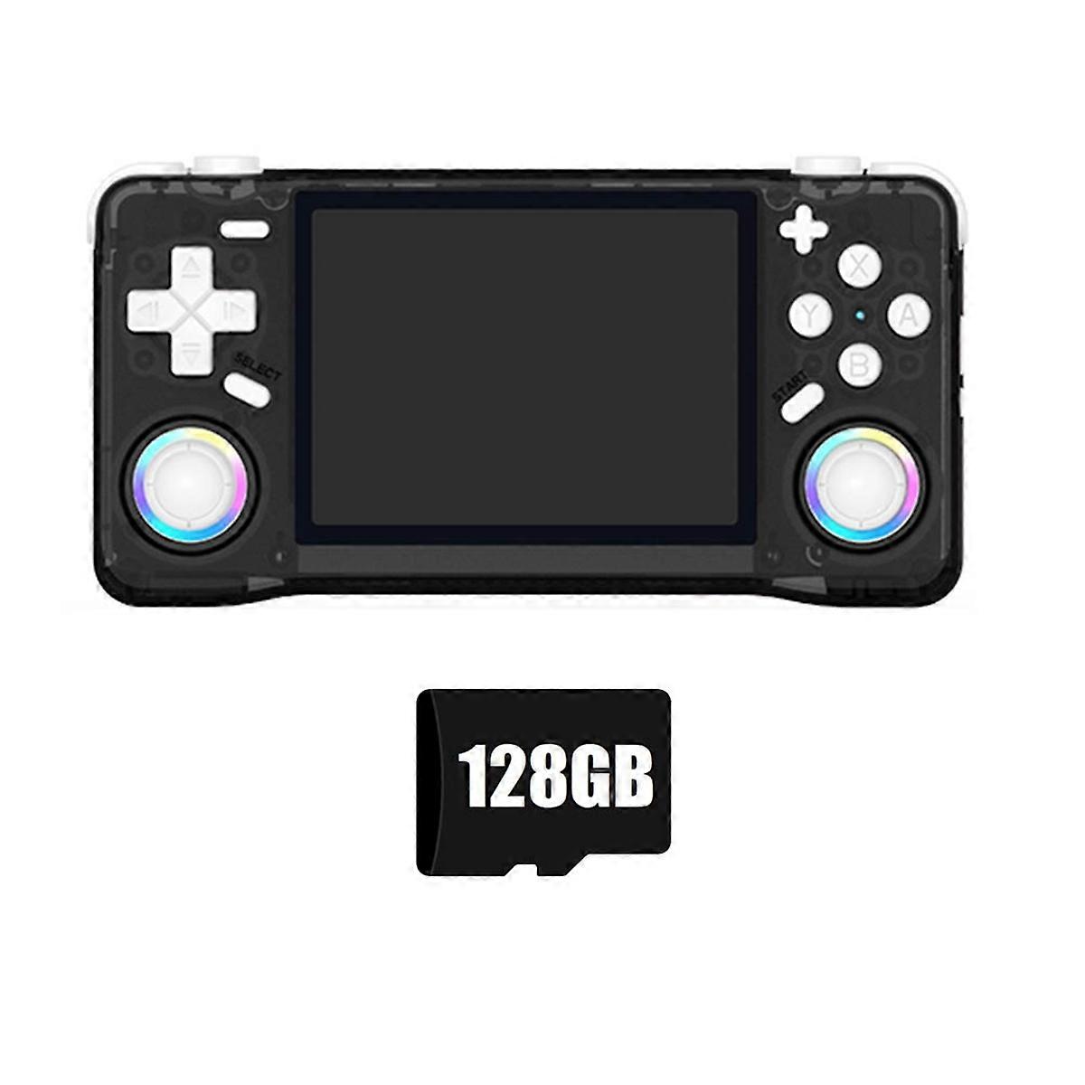 XF35H Retro Handheld Video Game Console Portable 128G Preloaded Games 3.5 Inch IPS Screen WiFi Linu