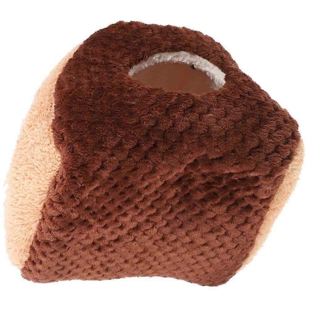 Hamster Hideaway Warm Small Pet Bed Round Dome Shape For Indoor Pet Environment 1Set