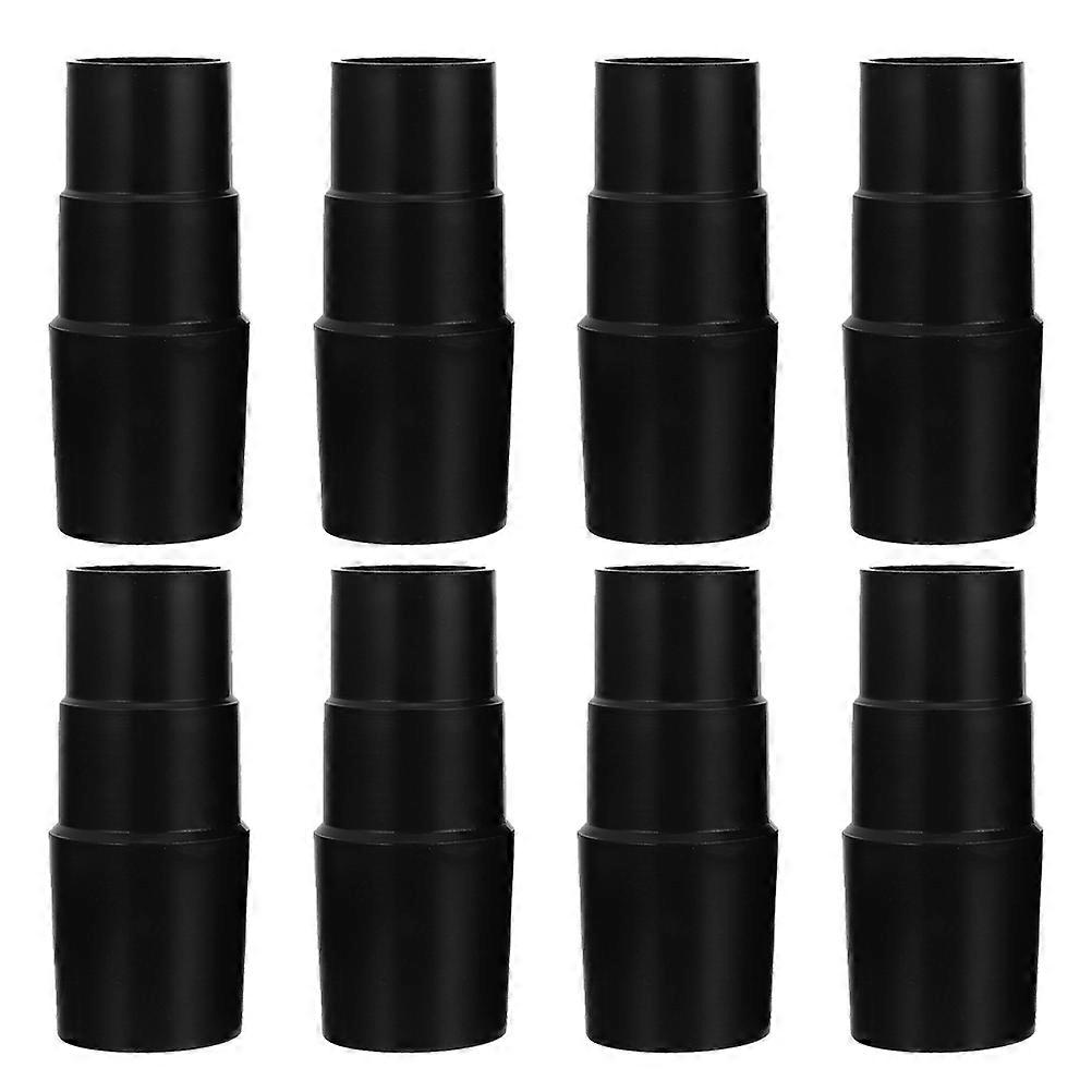 Vacuum Hose Adapter Kit ABS Plastic Material Suction Stability For Office Cleaning 8Pcs