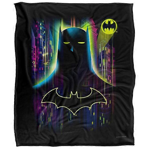 Batman neon blanket one size multicolor
