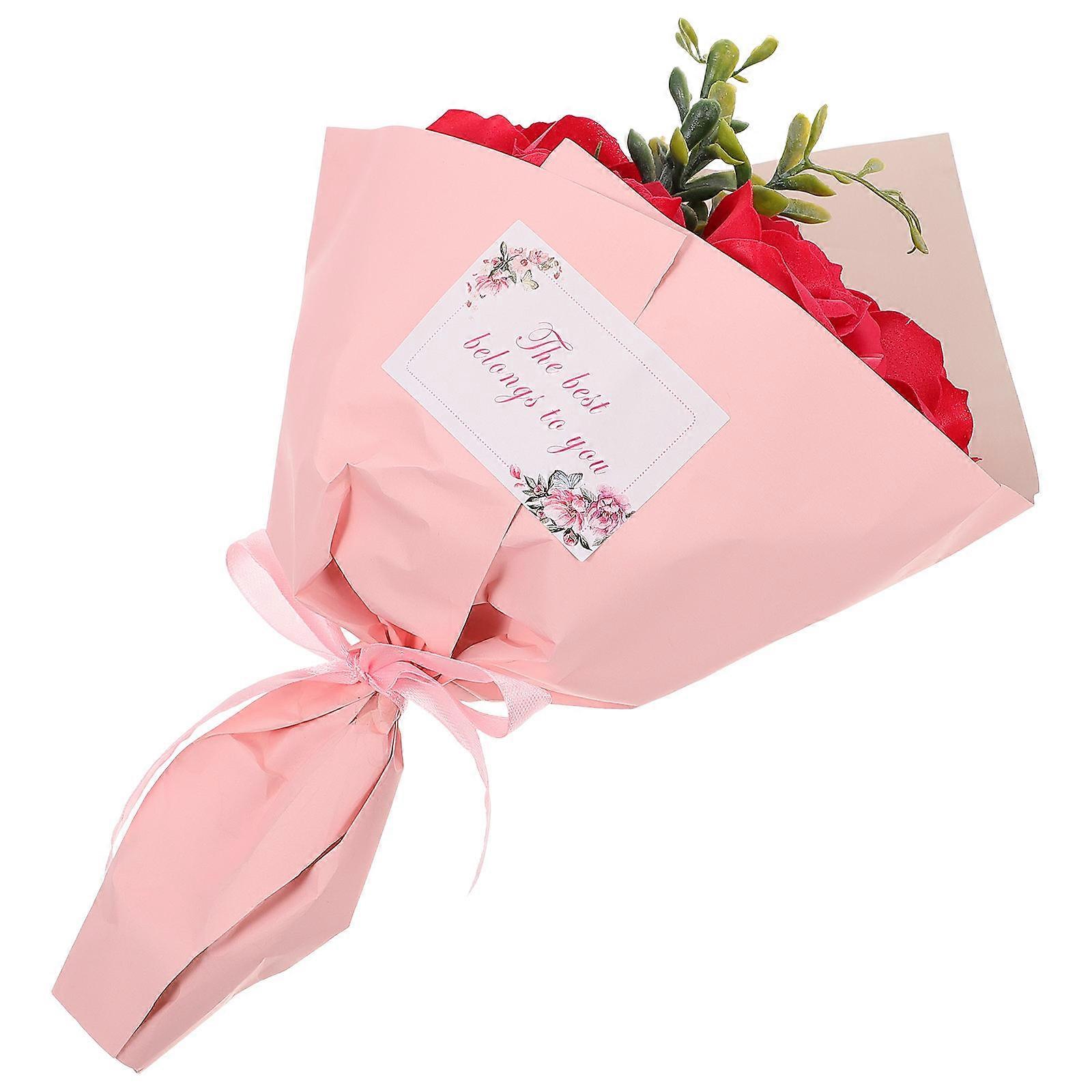Useful Soap Rose Bouquet Soap Photo Prop 1Set
