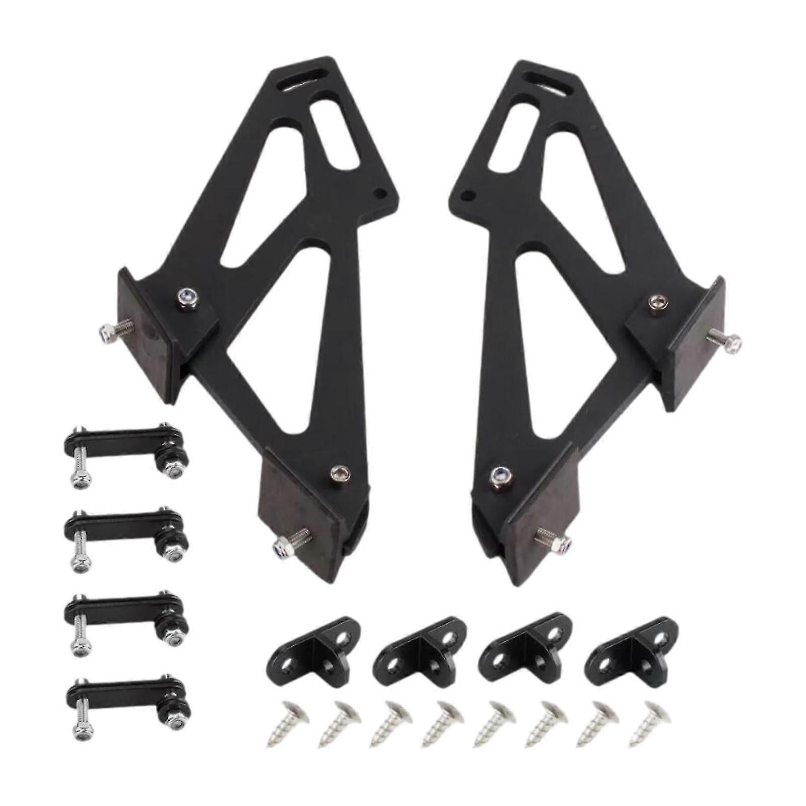 2 Pieces Generic Spoiler Legs Mount Brackets Portable Professional Replace