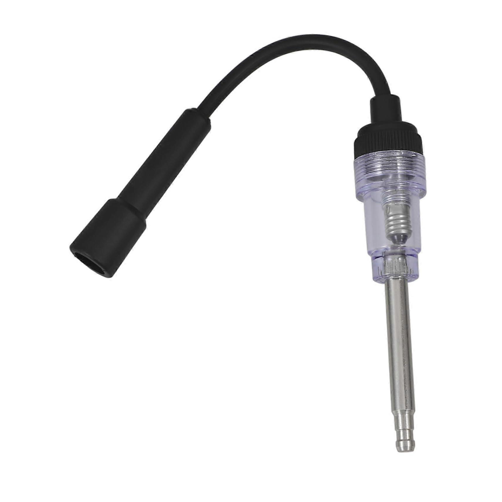 Ignition Coil Spark Plugs Inline Spark Tester Engine Ignition Spark Tester for Car Spark Tester Black