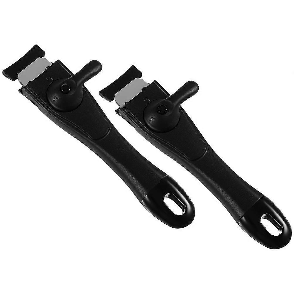 Ergonomic Detachable Silicone Pan Handle Replacement Designed for Kitchen Use in Black 2Pcs