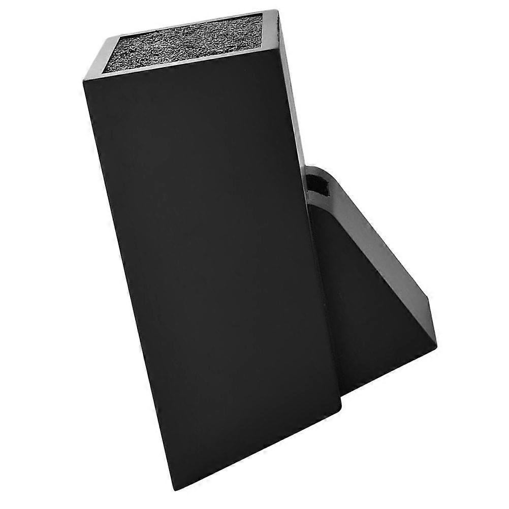 Practical Storage Rack Kitchen Utensils Holder Black Rectangular Simple Design Housewarming Gift 17.5X10.5X24CM 1Pack