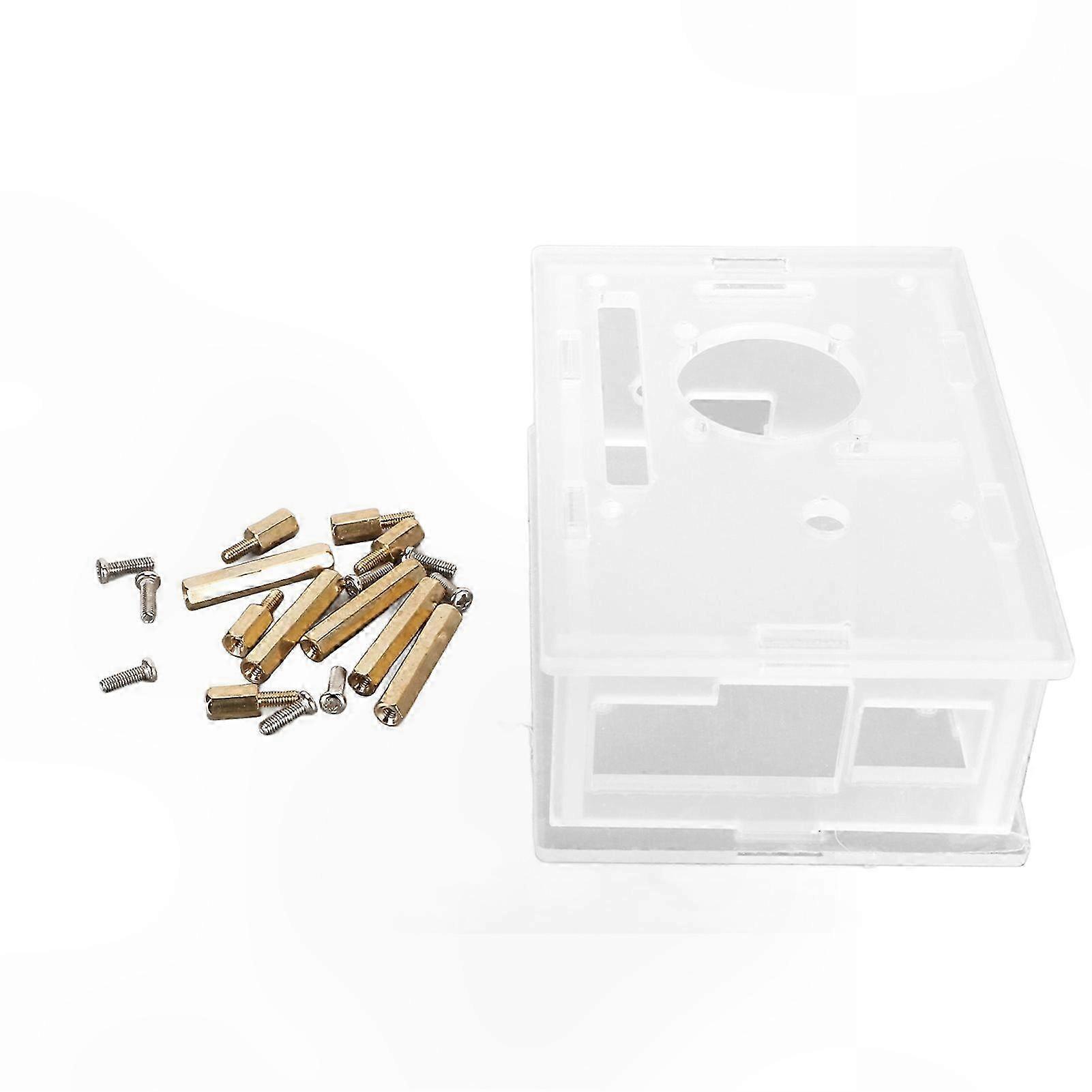 Acrylic Clear Enclosure for Orange Pi 3B Development Board Protective Case Transparent Outer Shell