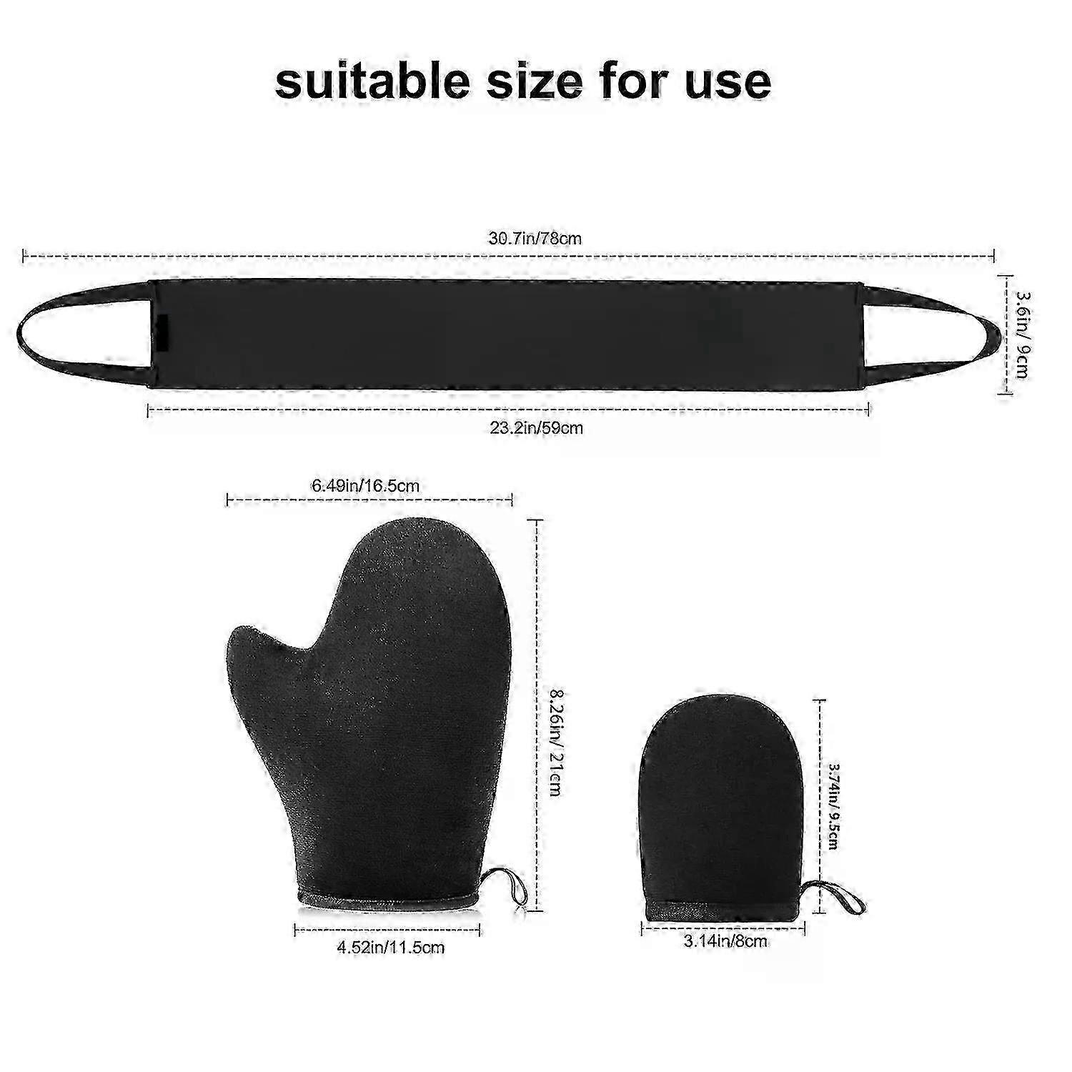 3-Pack Self Tanning Glove, Self-Tanning Mitt, Self-Tanning Glove, Body Glove, Self-Tanning Glove, Self-Tanning Glove, Body and Face