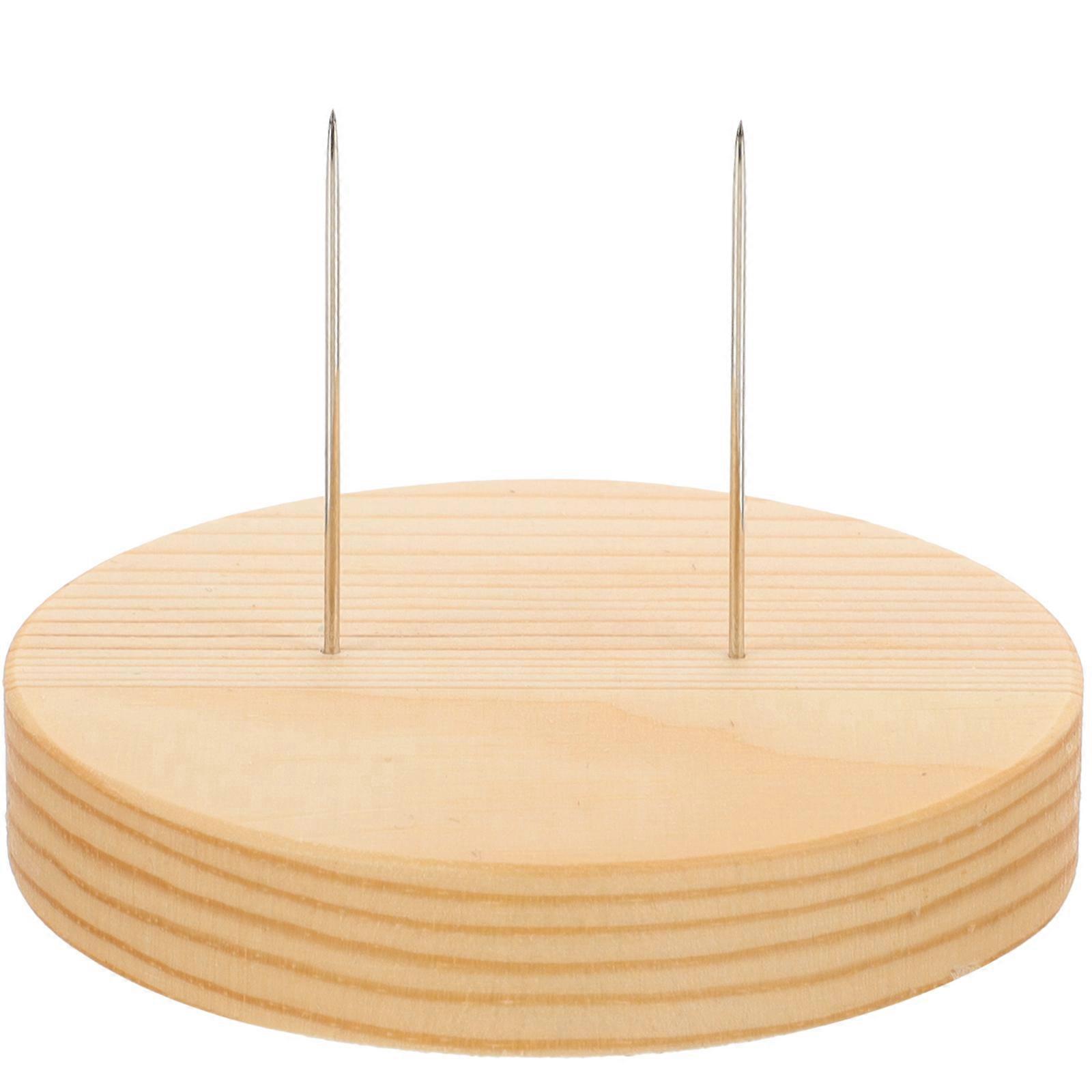 Stable Doll Support Stand with Metal Fixture for Display and Storage Khaki Color