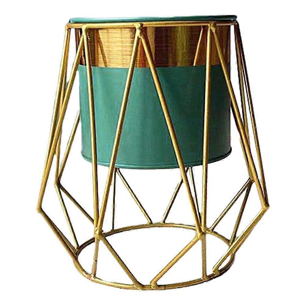 Nordic Style Iron Plant Stand for Home Use Small Flower Container in Set
