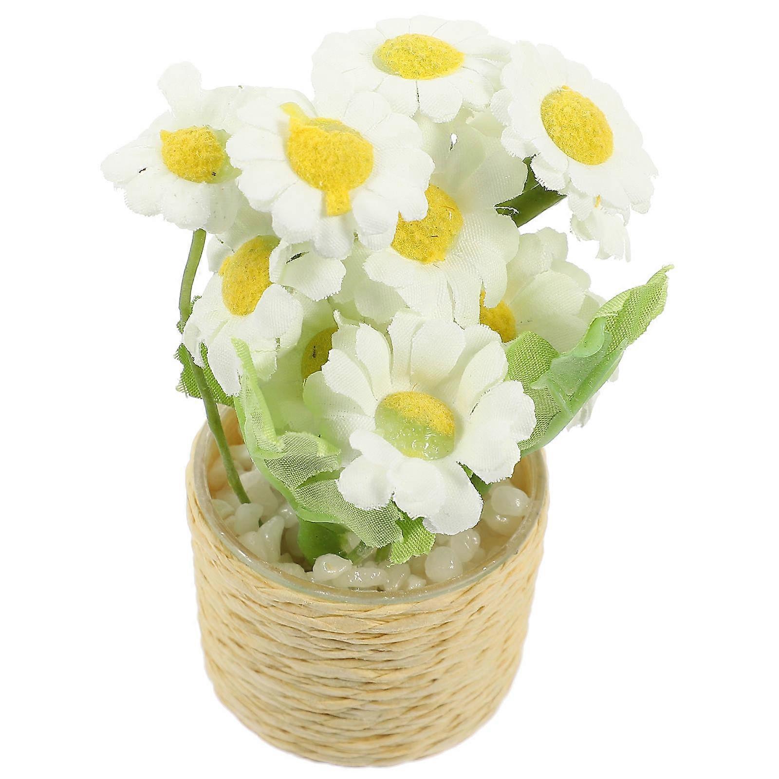 צמחי מיני מלאכותיים קישוט מיניאטורי בונסאי סלון אביזר צילום 1 סט