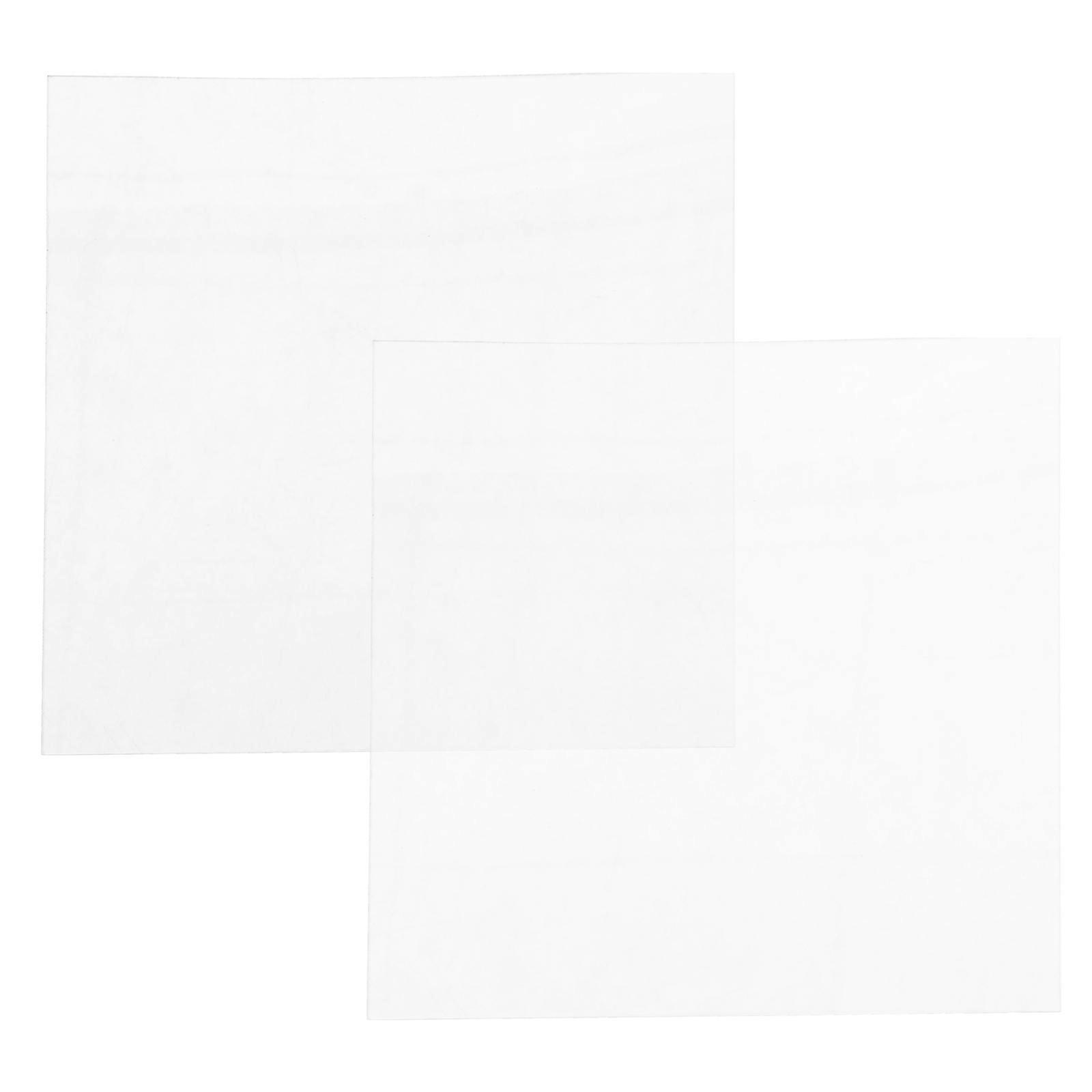 2pcs Transparent Acrylic Sheets for Crafts Durable Acrylic Board for DIY Decor Display 11x14 Inches