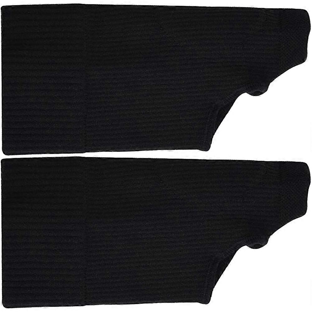 Compression Wrist Brace 1 Pair For Recovery From Injury Sports Use Black Designed For Circulation Improvement