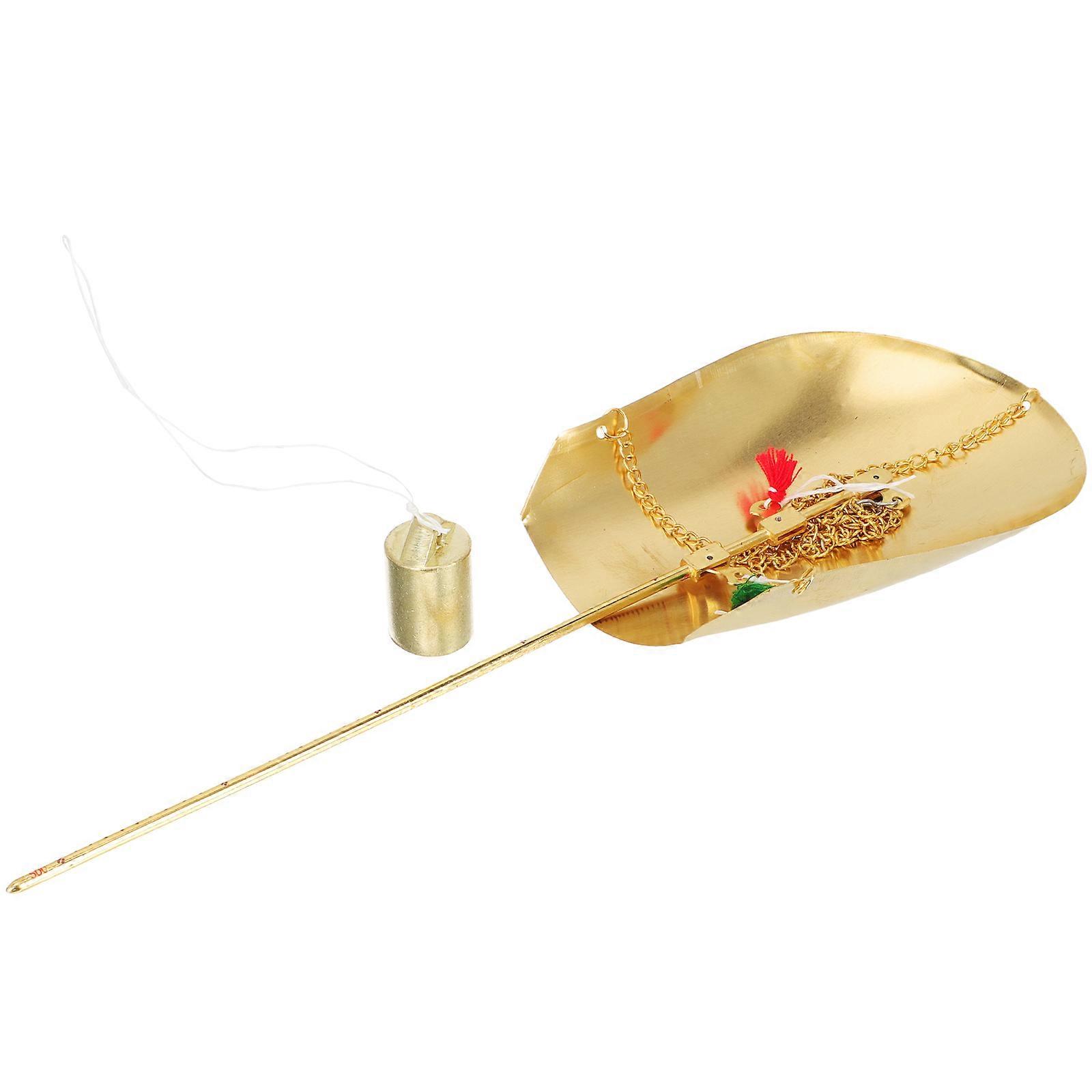 Here's a polished product description you can use for marketing or listing the **Portable Copper Chinese Medicine Weighing Scale**:
###