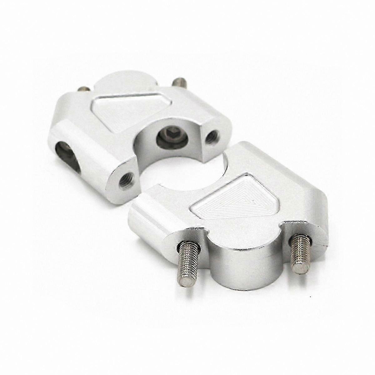 Handlebar Riser Adapter for Motorcycles - Adjustable Mount Clamp for Enhanced Control and Comfort