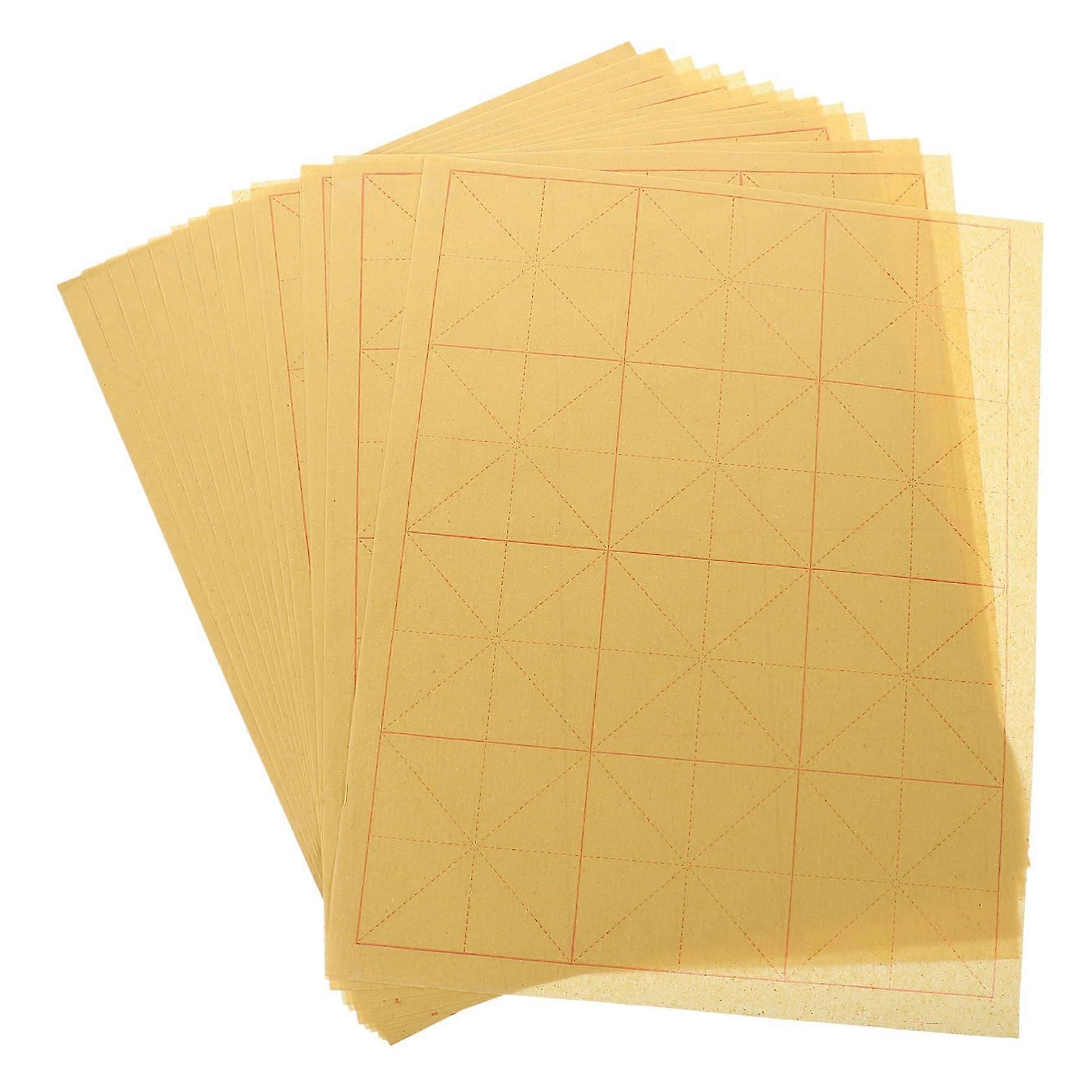 calligraphy practice paper, rice paper, lined, calligraphy supplies