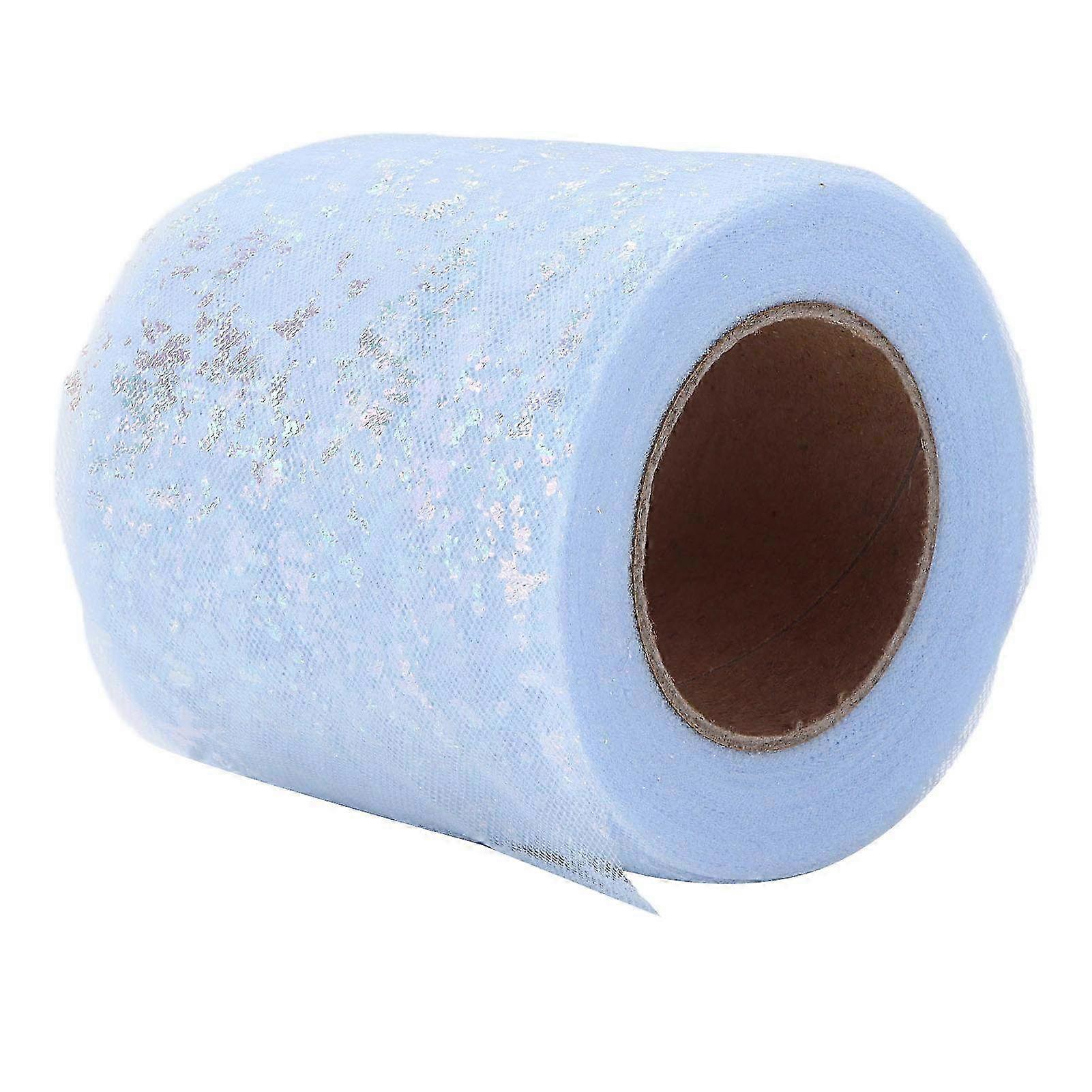 Lightweight Tulle Fabric Rolls for DIY Crafts - Abrasion Resistant Symphony Polyester, 6cm Portable Crafting Material