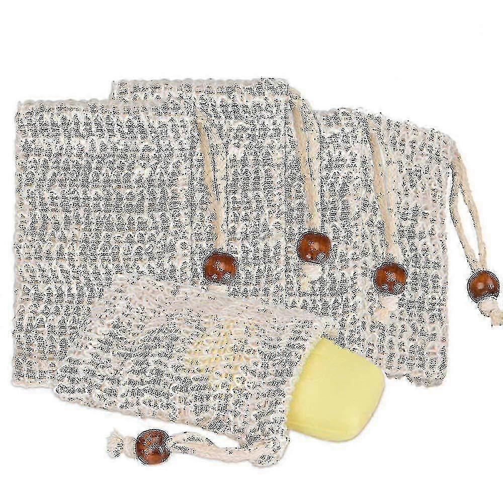 5-Pack Soap Saver Bags - Reusable Mesh Bags for Soap Scraps & Foaming Lather