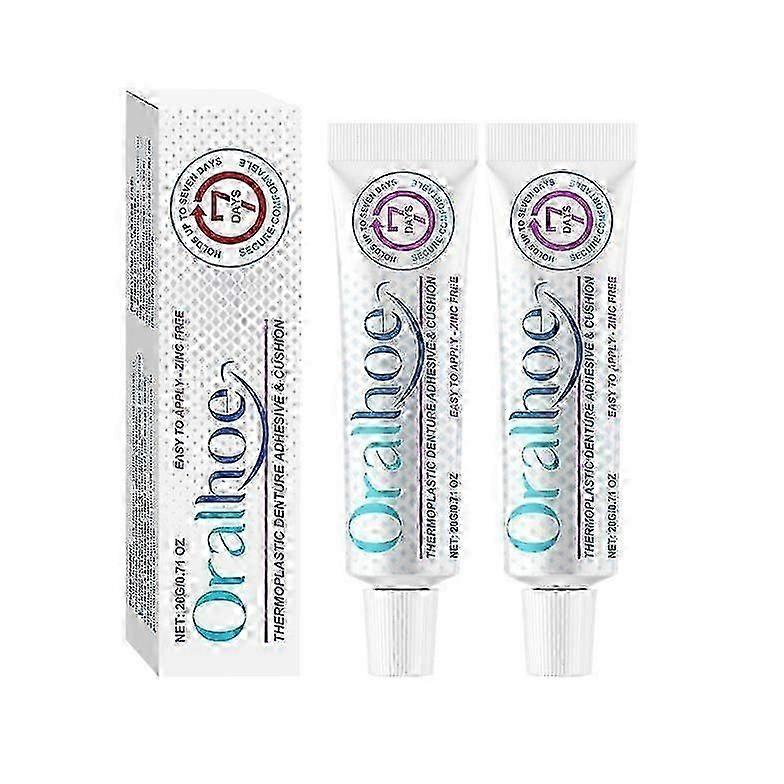 1/2/3PCS Thermoplastic-Denture Adhesive Super Grip Waterproof Denture-Adhesive