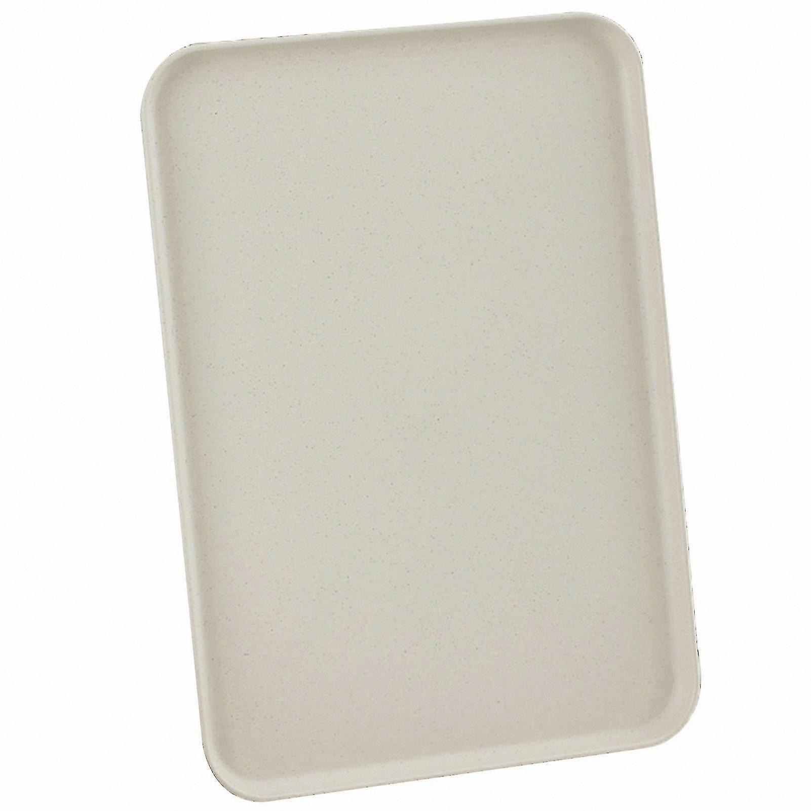 Nordic Style Rectangular Plastic Serving Tray for Home Decor and Functionality
