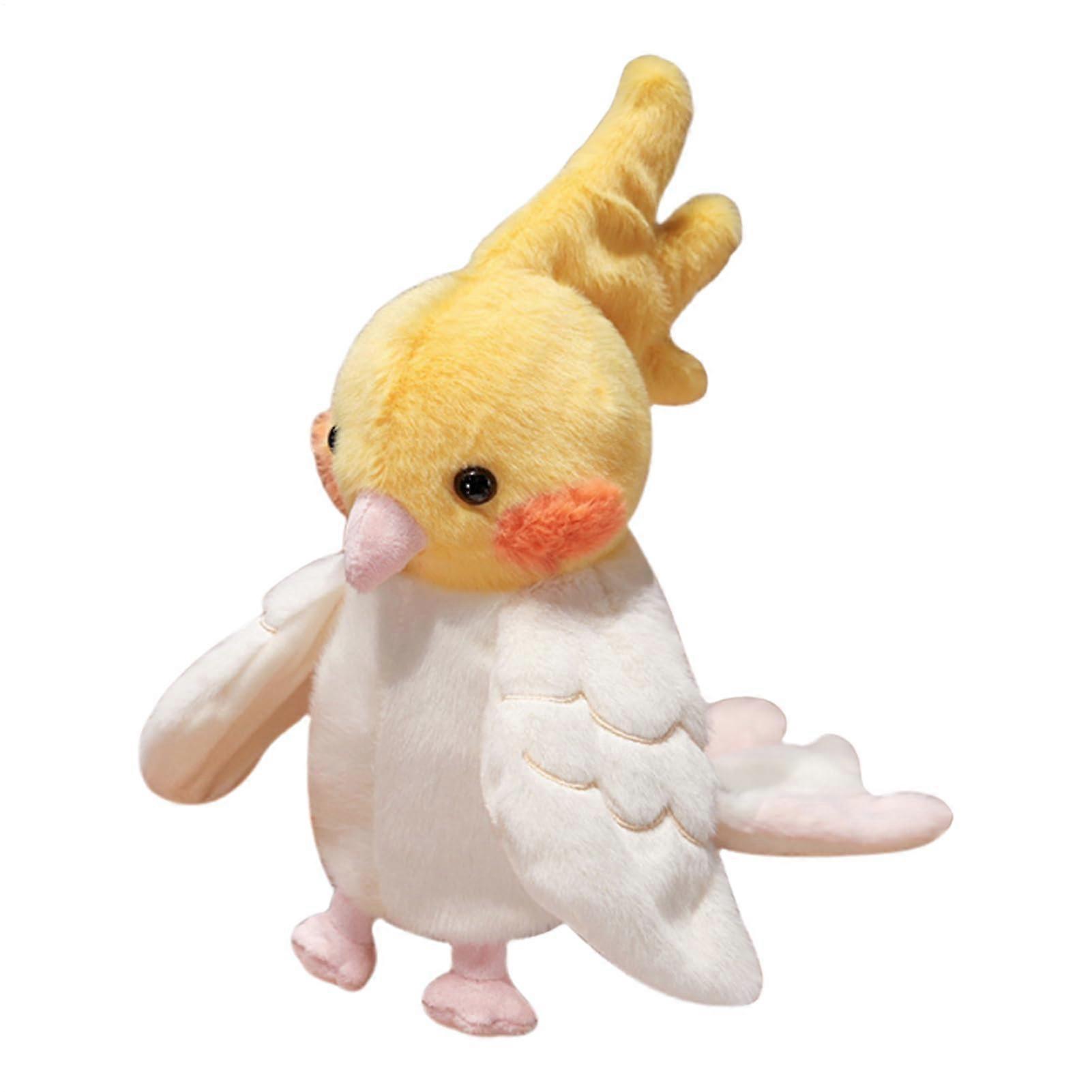 Parrot Hand Puppet, Interactive Plush Toy, Role Play for Kids and Adults, 20 cm