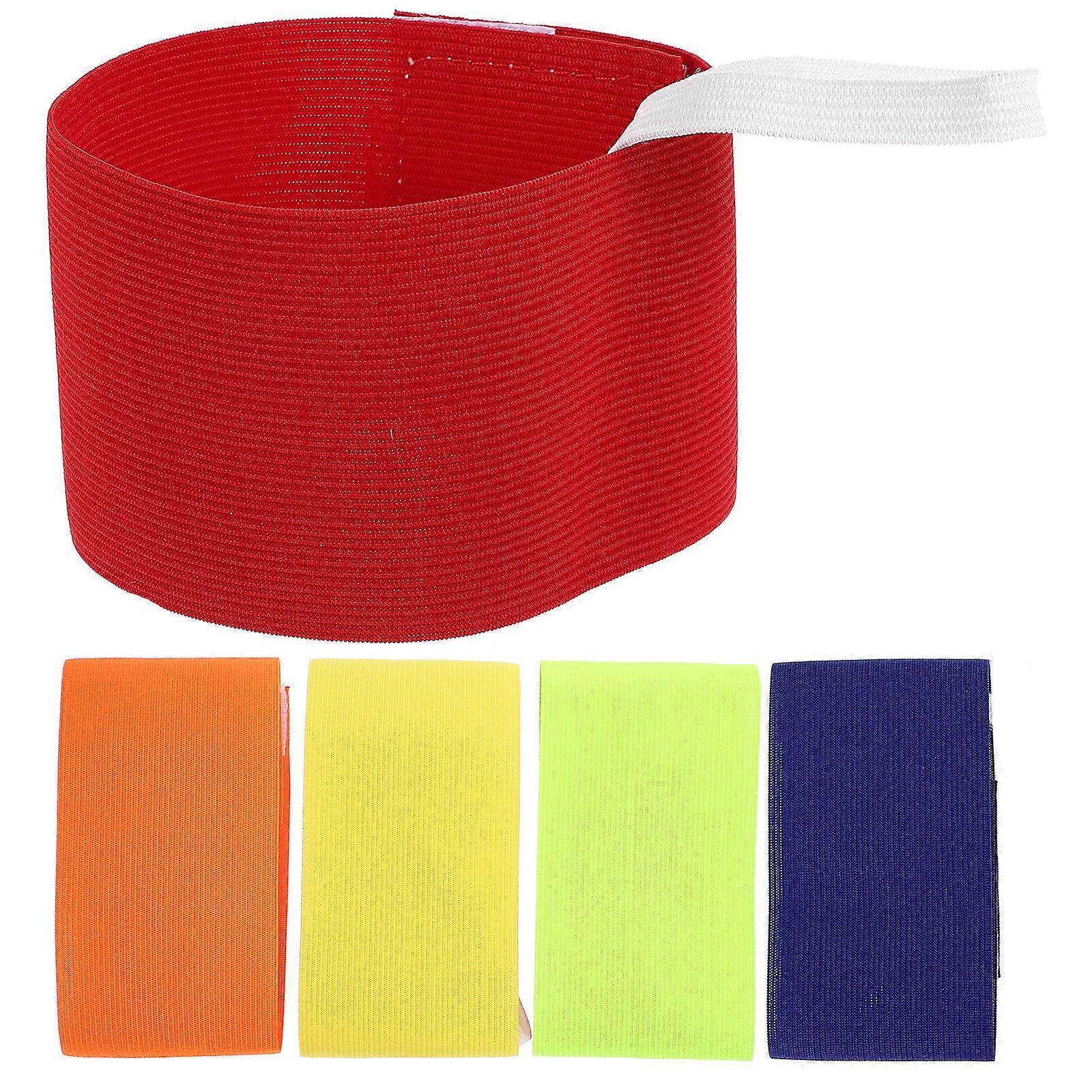 Football Captain Armband For Adults Fashionable Design Assorted Color Anti-slip 15 Pcs