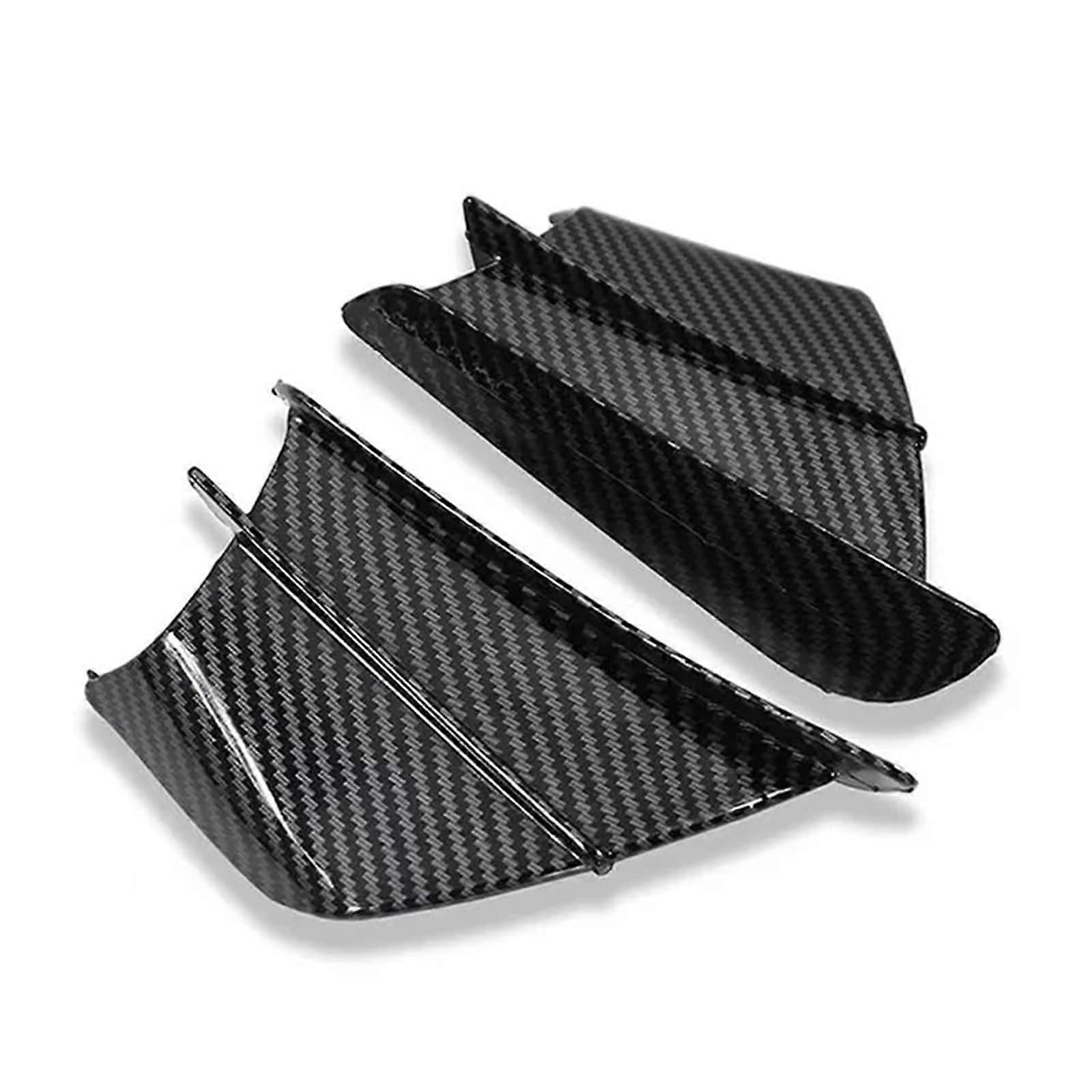 Motorcycle Accessories Compatible with Aprilia RSV4 X Tuono V4 660 RS660 RS50 RS125 RS250 Carbon Fiber Aerodynamic Wing Kit