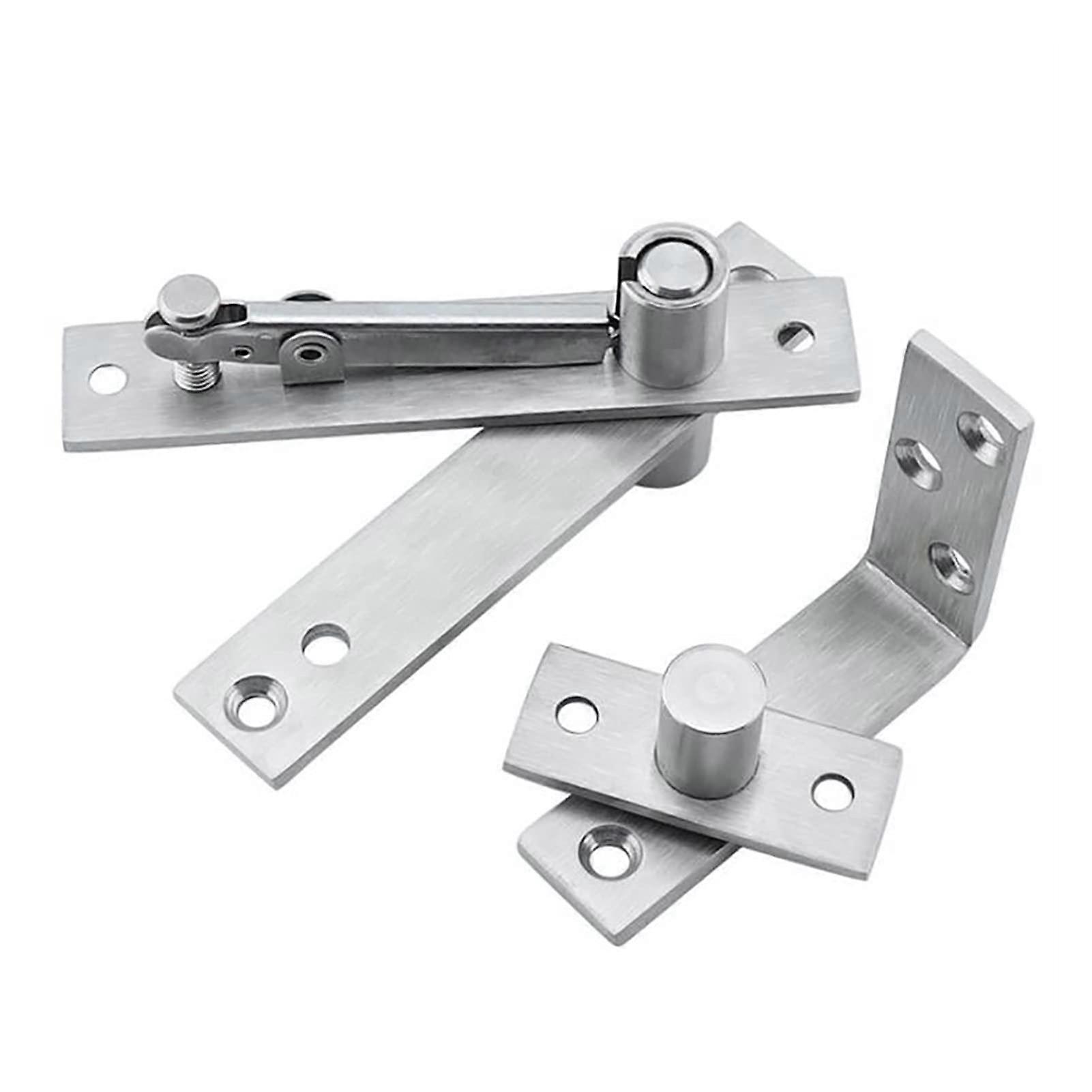 360-Degree Adjustable Hidden Wood Door Hinge for Up and Down Gap, Exquisite Hardware Tool, Durable Door Pivot Hinge