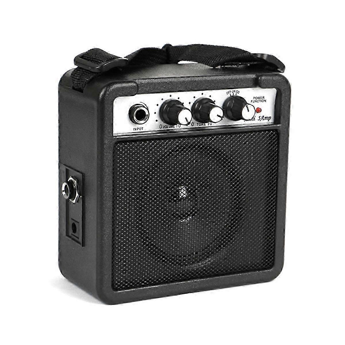 5W Guitar Amplifier Amp Speaker With Volume Tone Adjustment Overdrive