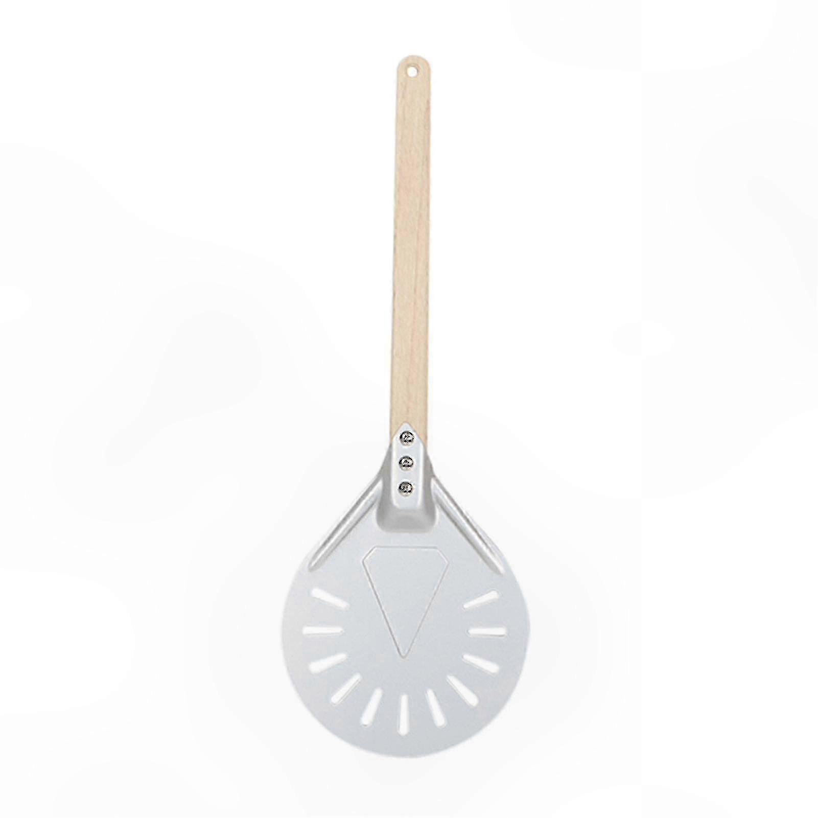 Pizza Peel with Perforated Design for Homemade Bread and Pizza Baking Tool