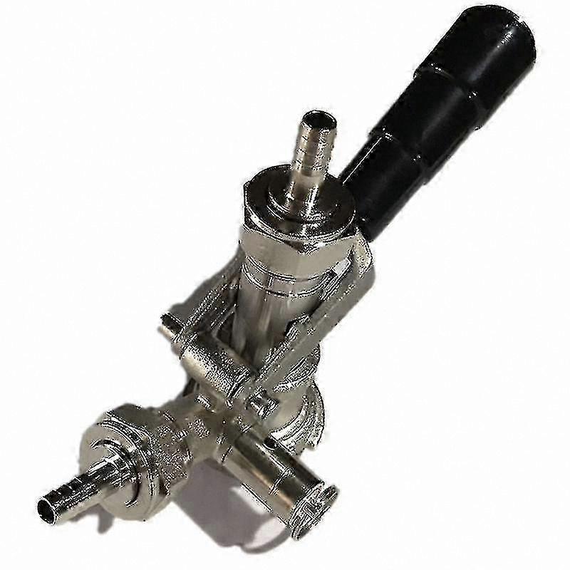 D-Type Beer Tap Coupler for Home Brewing and Draft Dispensers