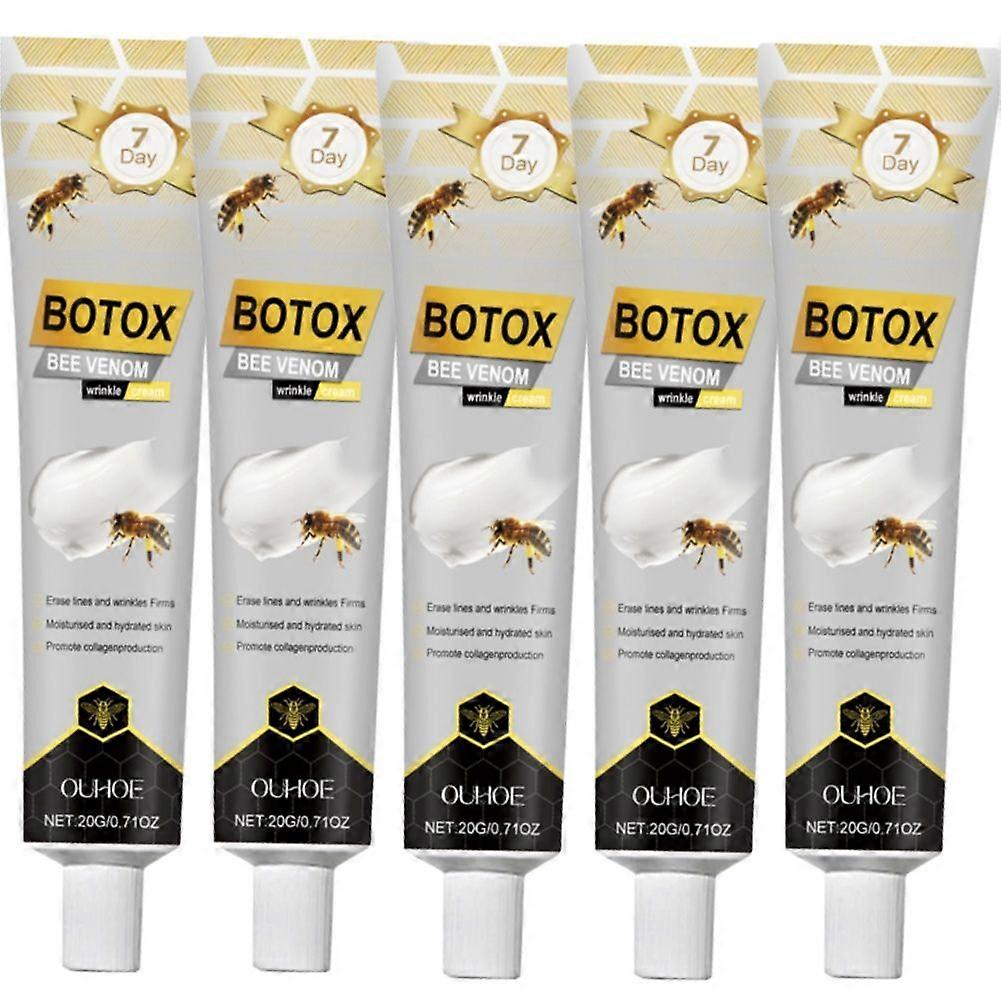 كريم إزالة التجاعيد من سم النحل من البوتوكس ، كريم شد السم النحل المضاد للتجاعيد لجميع أنواع البشرة