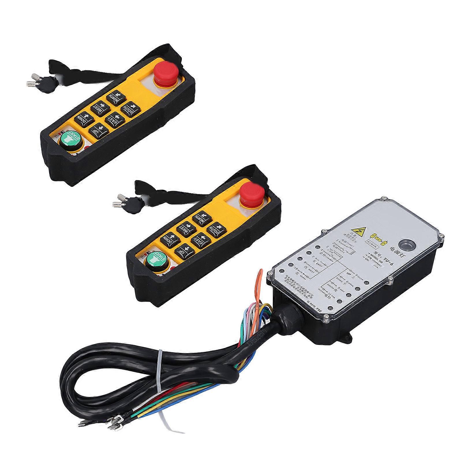 YU 6+ Wireless Crane Remote Control 800MHz Waterproof 100m Range