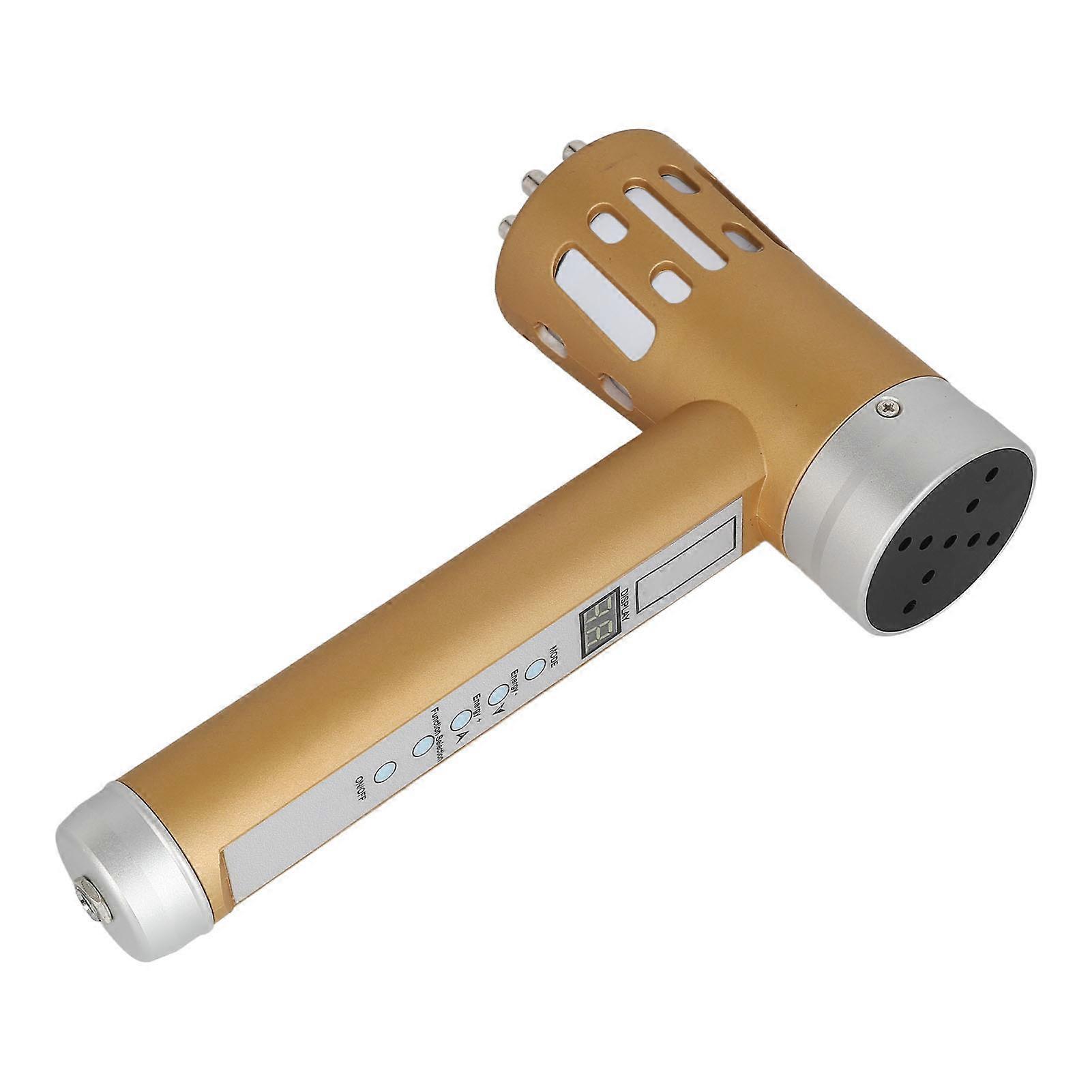3 in 1 650nm Roter Infrarot-Lichtstab, 1100mAh, Gold EU-Stecker