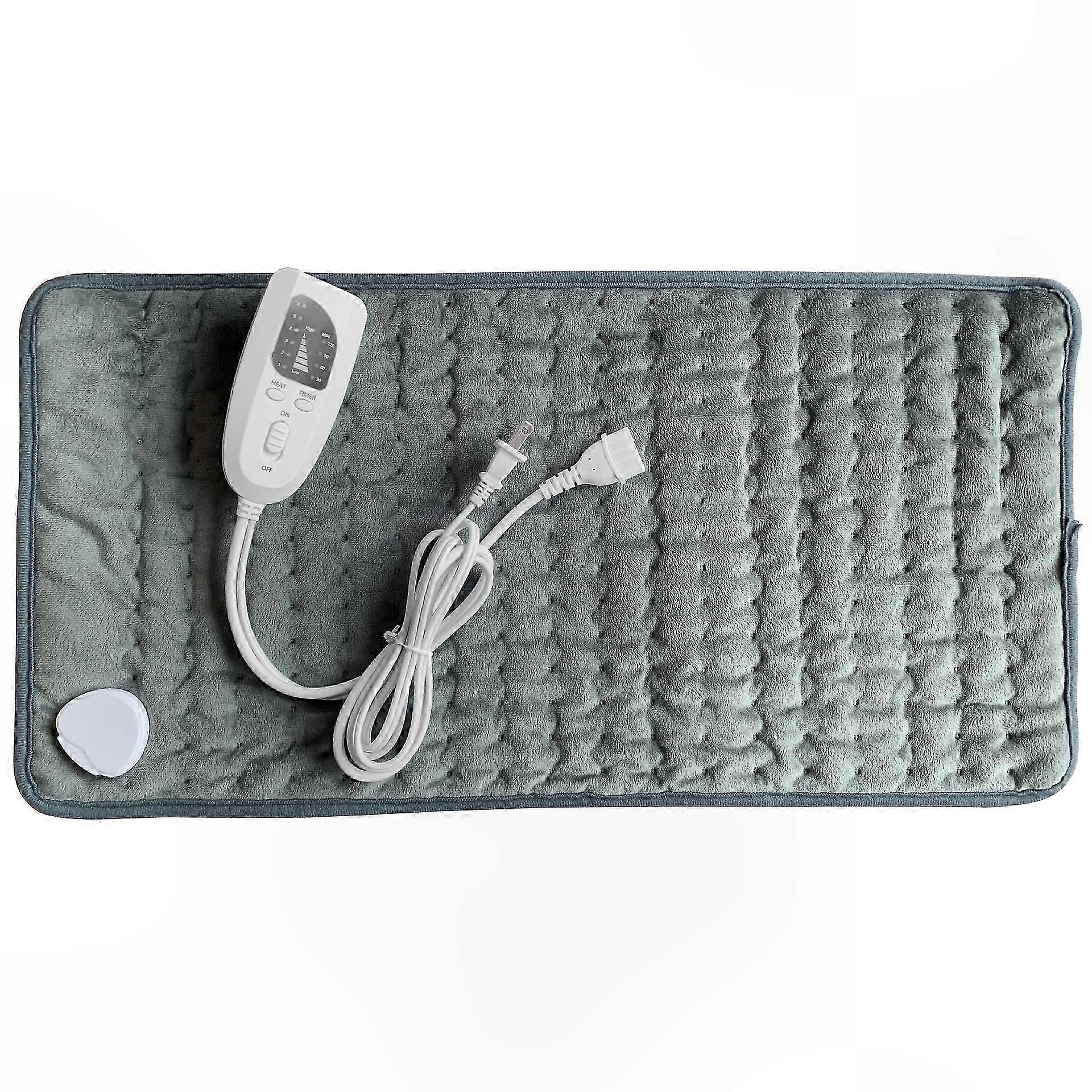 Therapeutic Heating Pad with Adjustable Heat Levels and Timer for Pain Management