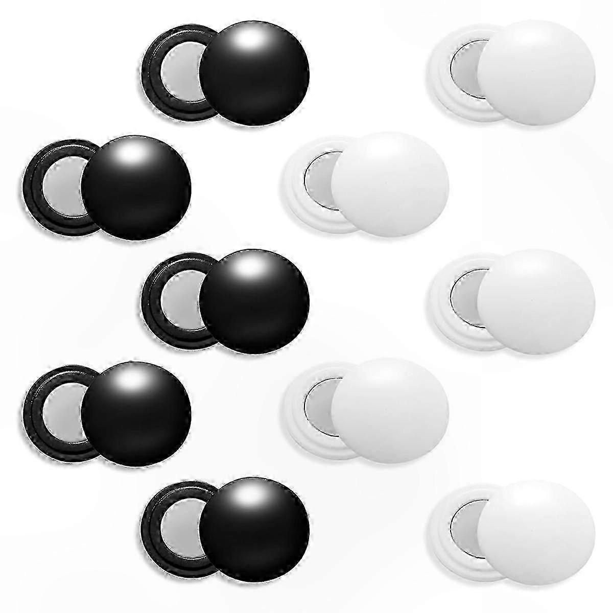 Magnetic Bib Clips for Running Events - 10 Pairs of Secure Race Number Holders for Marathons and Competitions