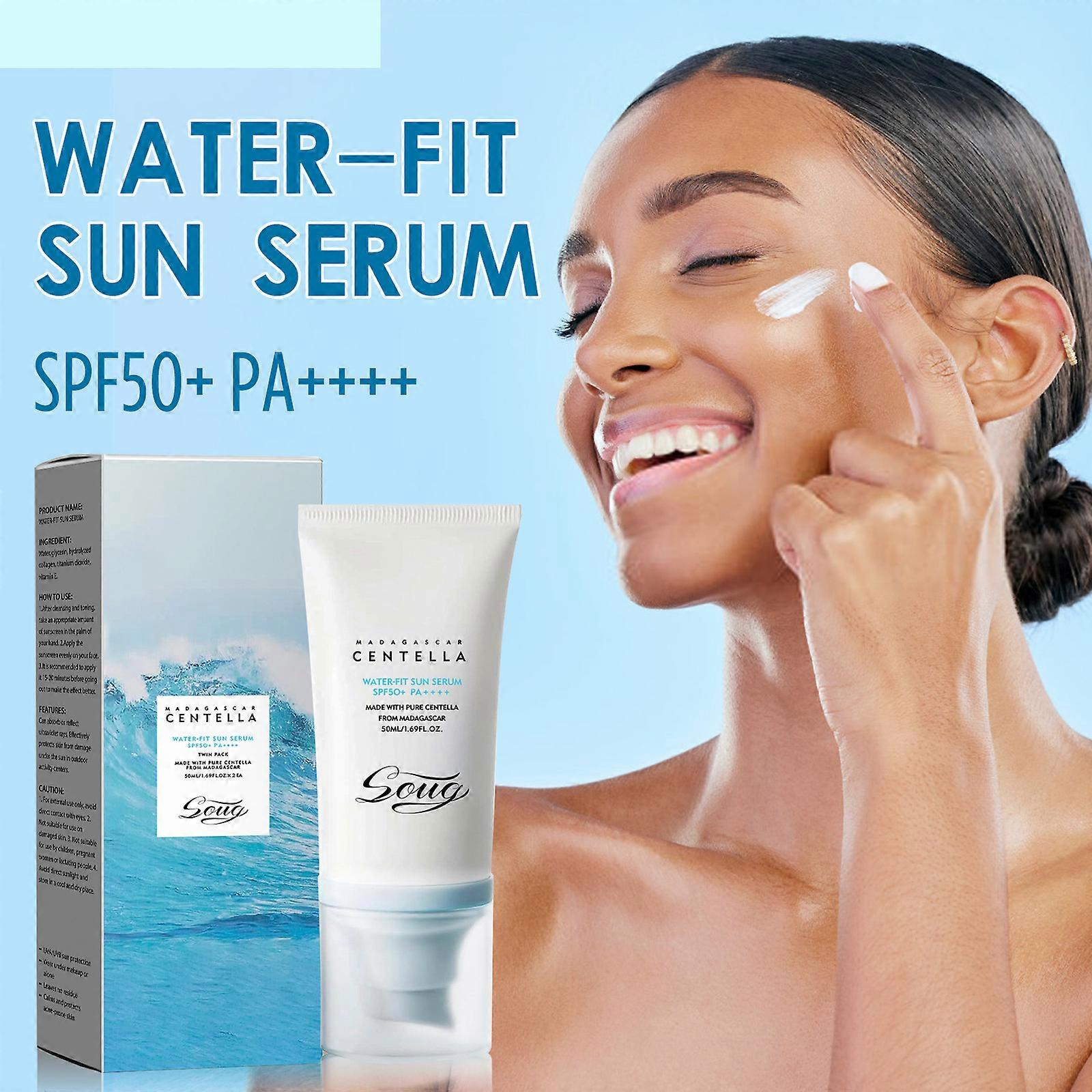 Soug moisturizing cream/sun cream waterproof and sweat-proof, UV-proof, mild and not fake, white and dry cream.-JC