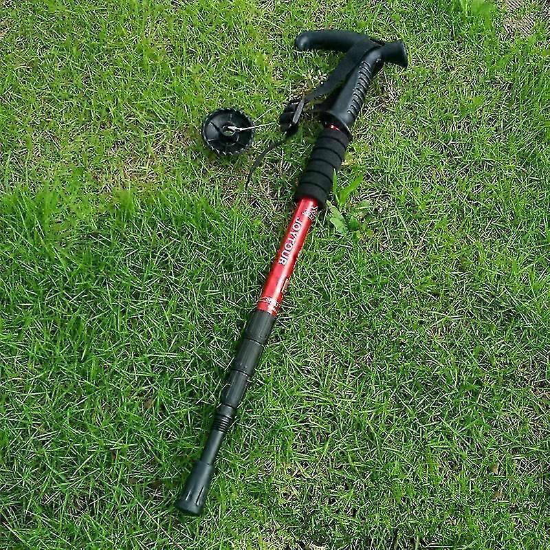 Foldable trekking poles for hiking and camping