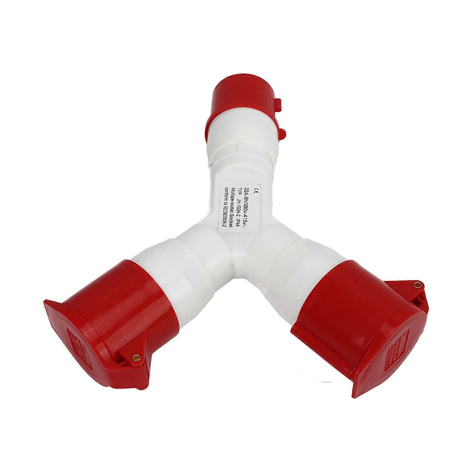 Y Shaped Industrial Plug 32A 380-415V Explosion Proof IP44