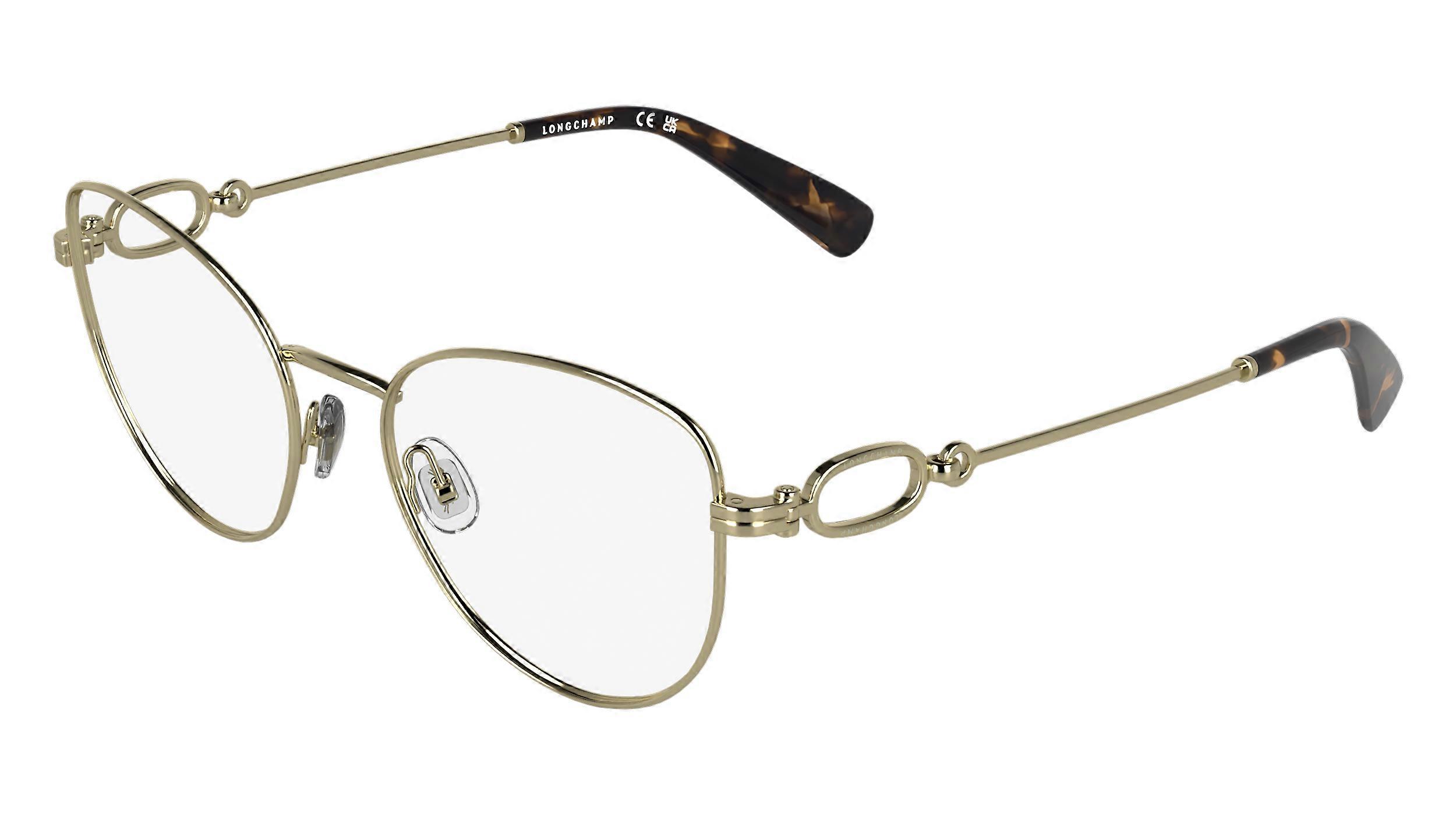 Eyewear Frames LONGCHAMP LO2180 714 GOLD 52/18/140 FEMALE